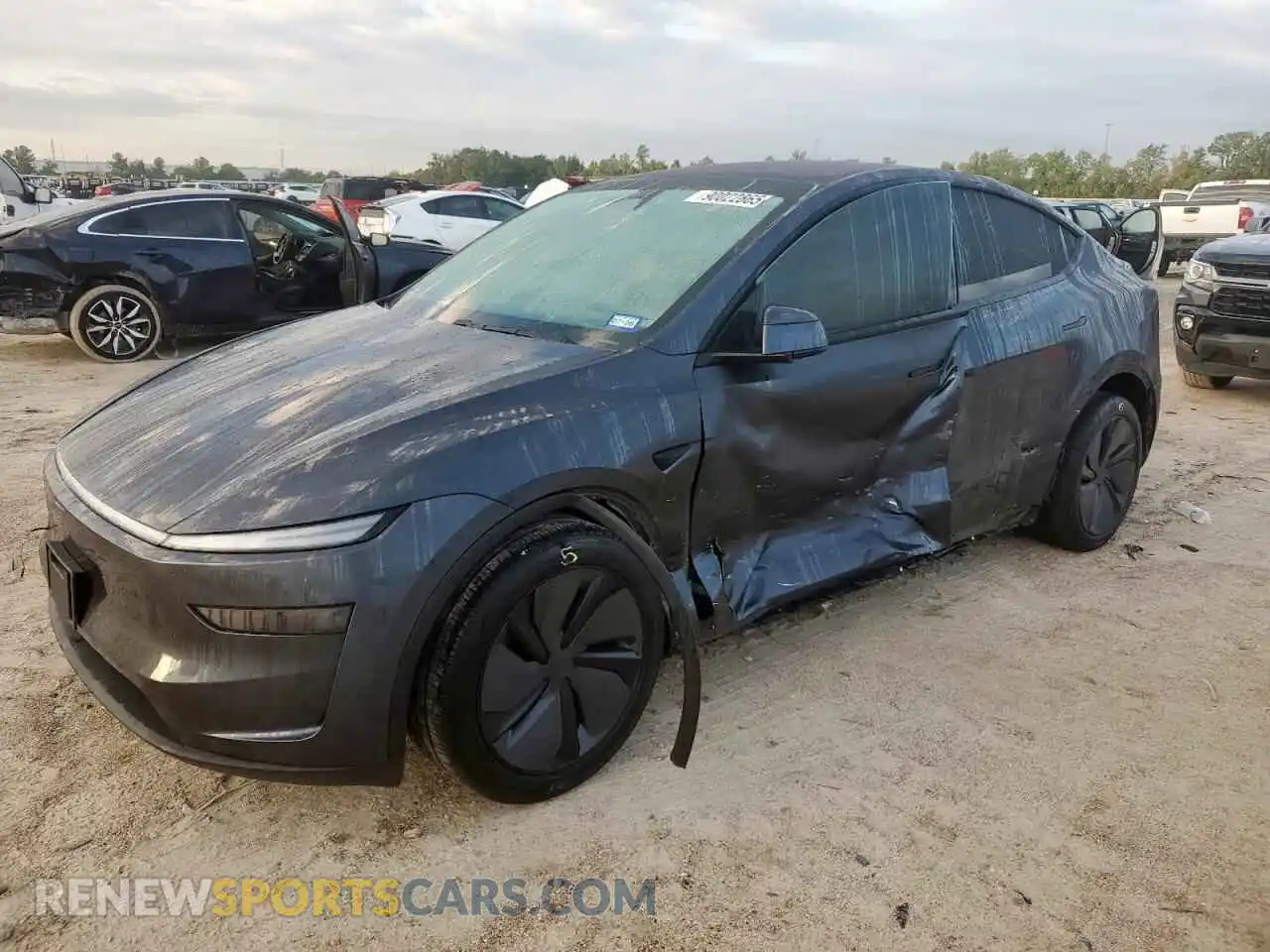 1 Photograph of a damaged car 7SAYGDED5TA437886 TESLA MODEL Y 2026