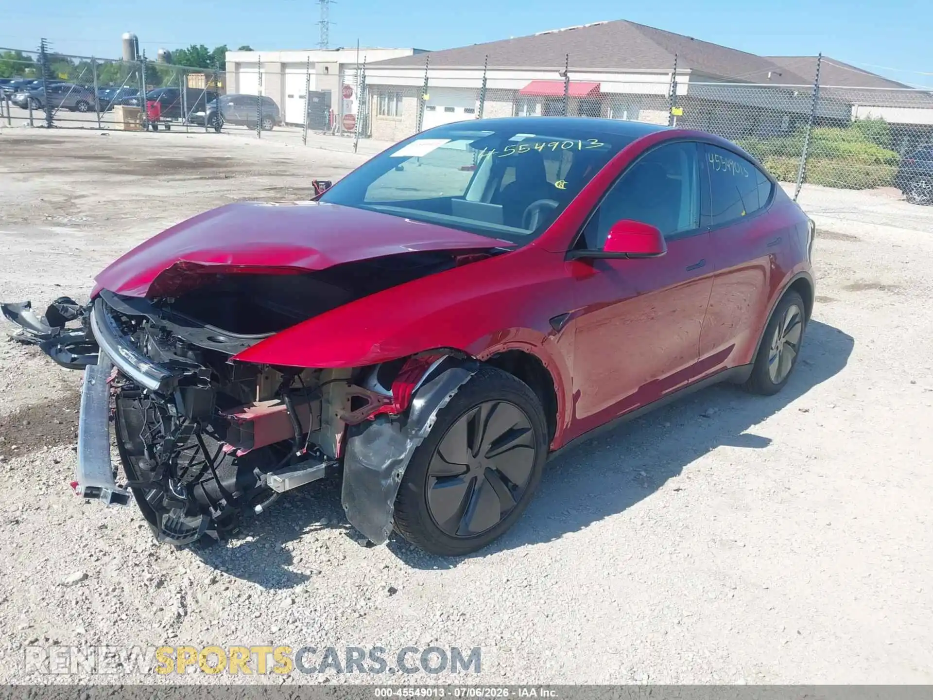 2 Фотография поврежденного автомобиля 7SAYGDED5TA440657 TESLA MODEL Y 2026