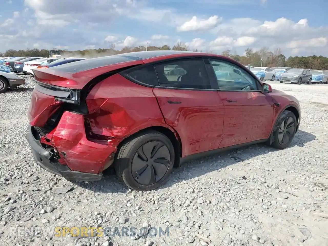 3 Photograph of a damaged car 7SAYGDED5TA448080 TESLA MODEL Y 2026