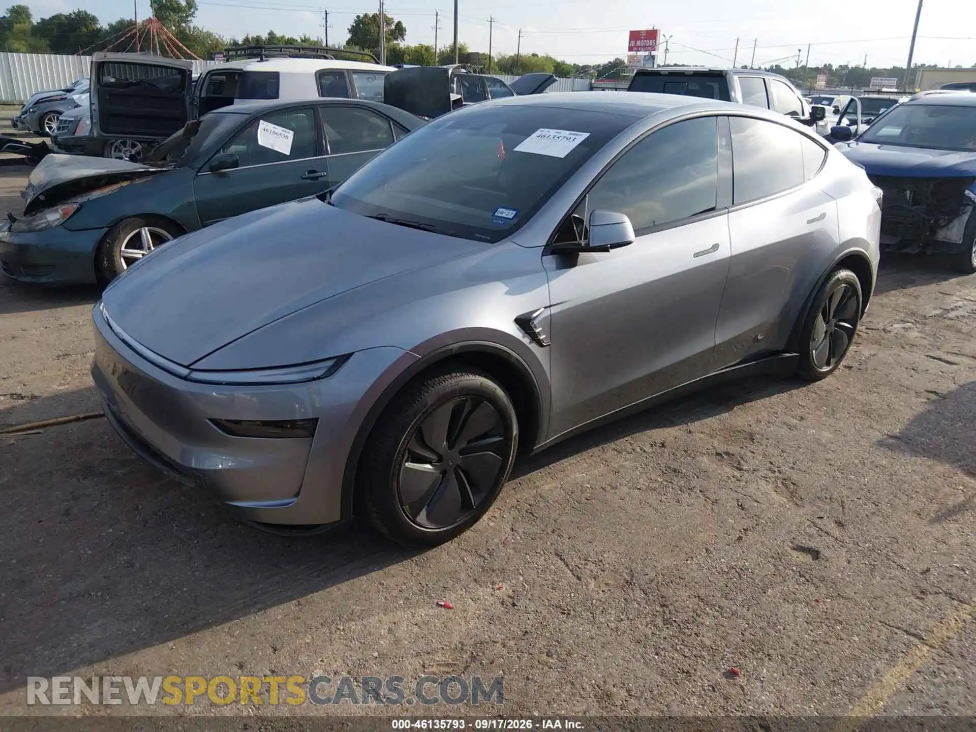 2 Photograph of a damaged car 7SAYGDED5TA457796 TESLA MODEL Y 2026