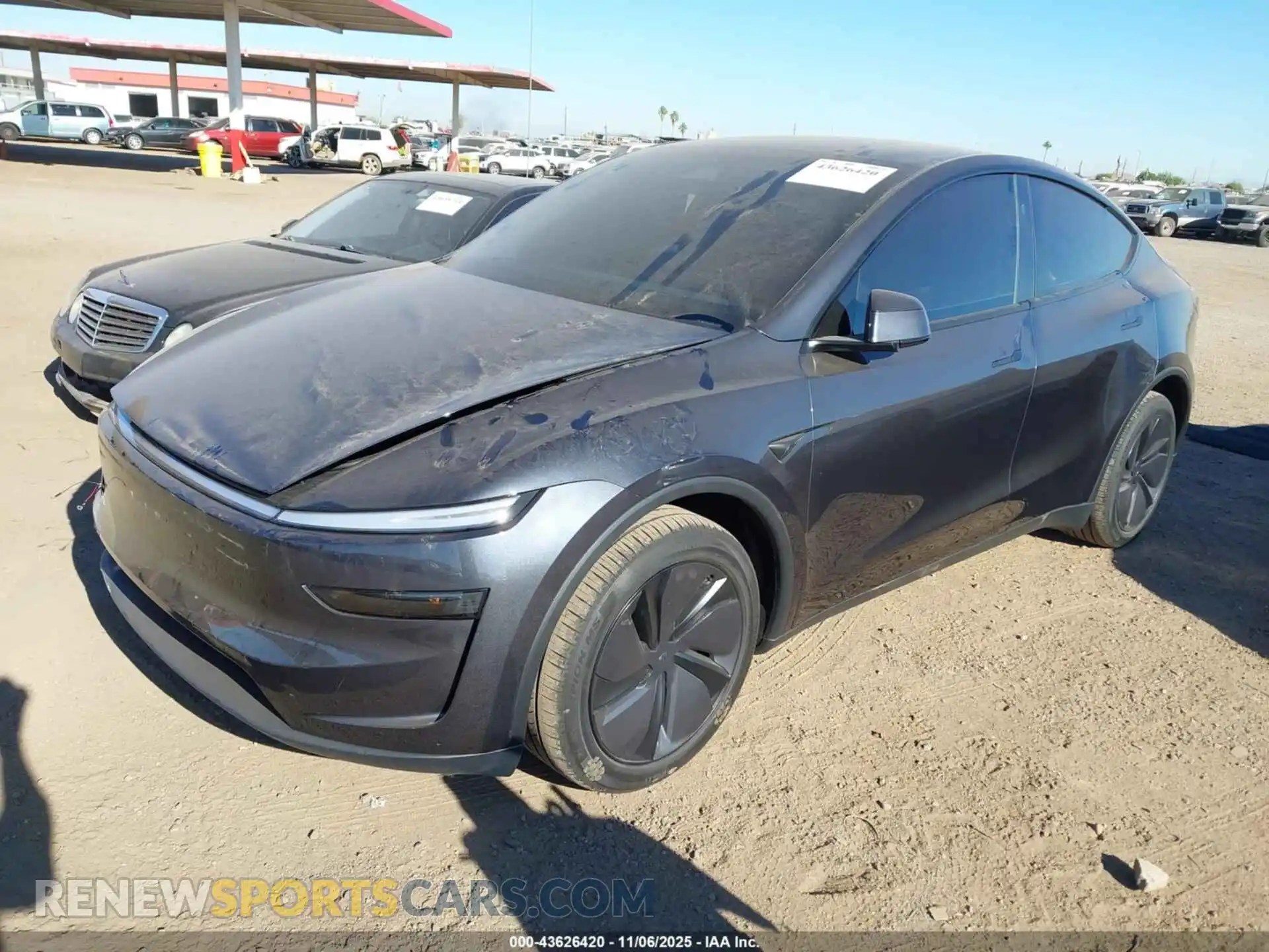 2 Photograph of a damaged car 7SAYGDED5TA470466 TESLA MODEL Y 2026