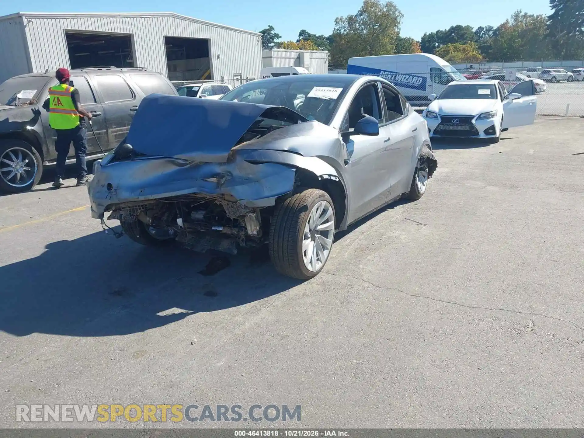 2 Photograph of a damaged car 7SAYGDED5TA617773 TESLA MODEL Y 2026