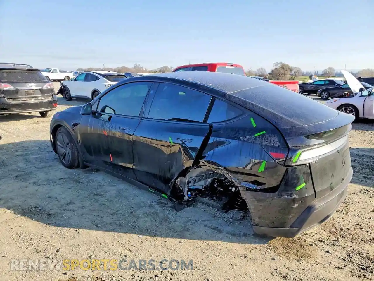 2 Photograph of a damaged car 7SAYGDED5TF462239 TESLA MODEL Y 2026