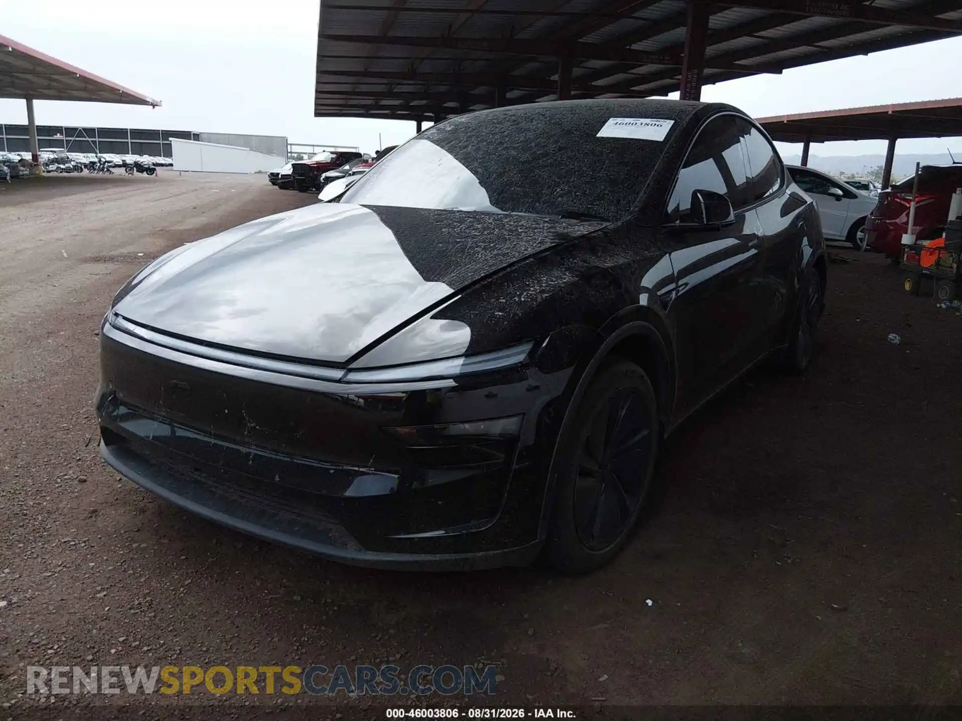 2 Фотография поврежденного автомобиля 7SAYGDED5TF539112 TESLA MODEL Y 2026