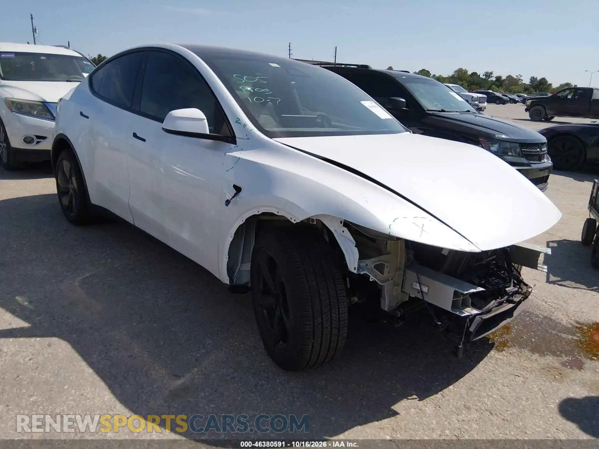 1 Photograph of a damaged car 7SAYGDED6TA684172 TESLA MODEL Y 2026