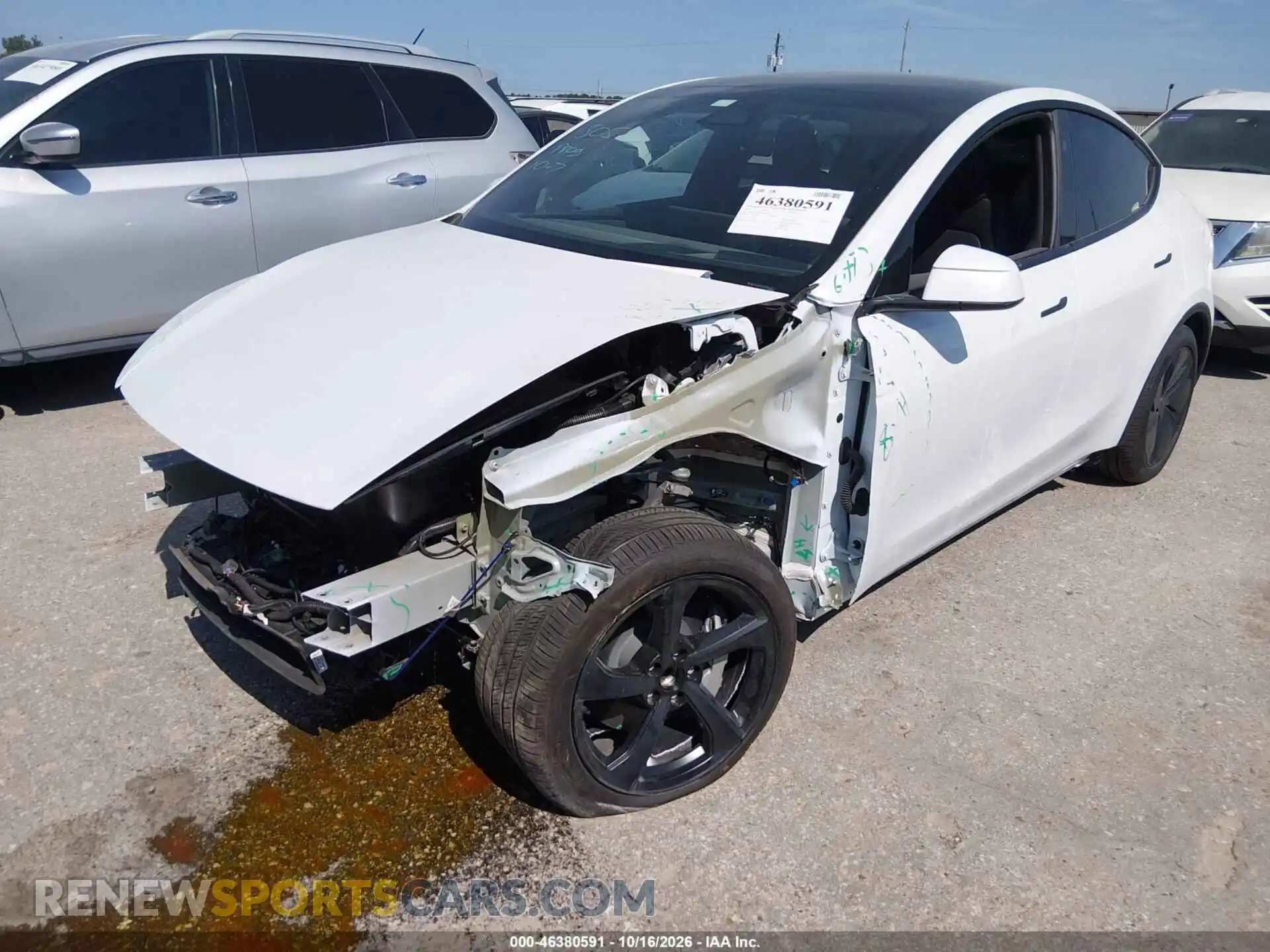 2 Photograph of a damaged car 7SAYGDED6TA684172 TESLA MODEL Y 2026
