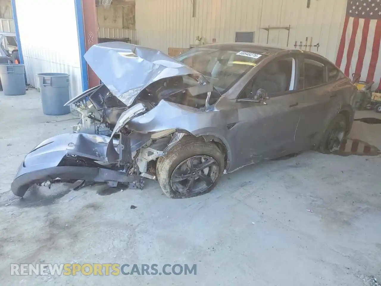 1 Photograph of a damaged car 7SAYGDED6TF431906 TESLA MODEL Y 2026