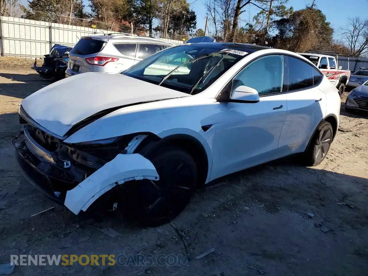 1 Photograph of a damaged car 7SAYGDED6TF433493 TESLA MODEL Y 2026