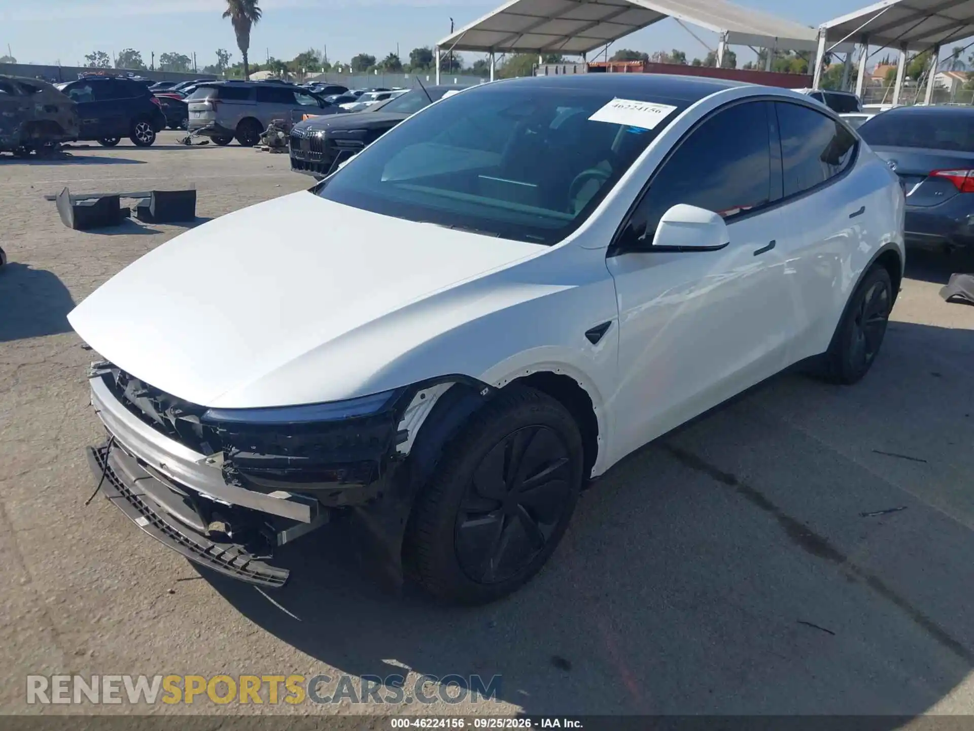 2 Photograph of a damaged car 7SAYGDED6TF606333 TESLA MODEL Y 2026
