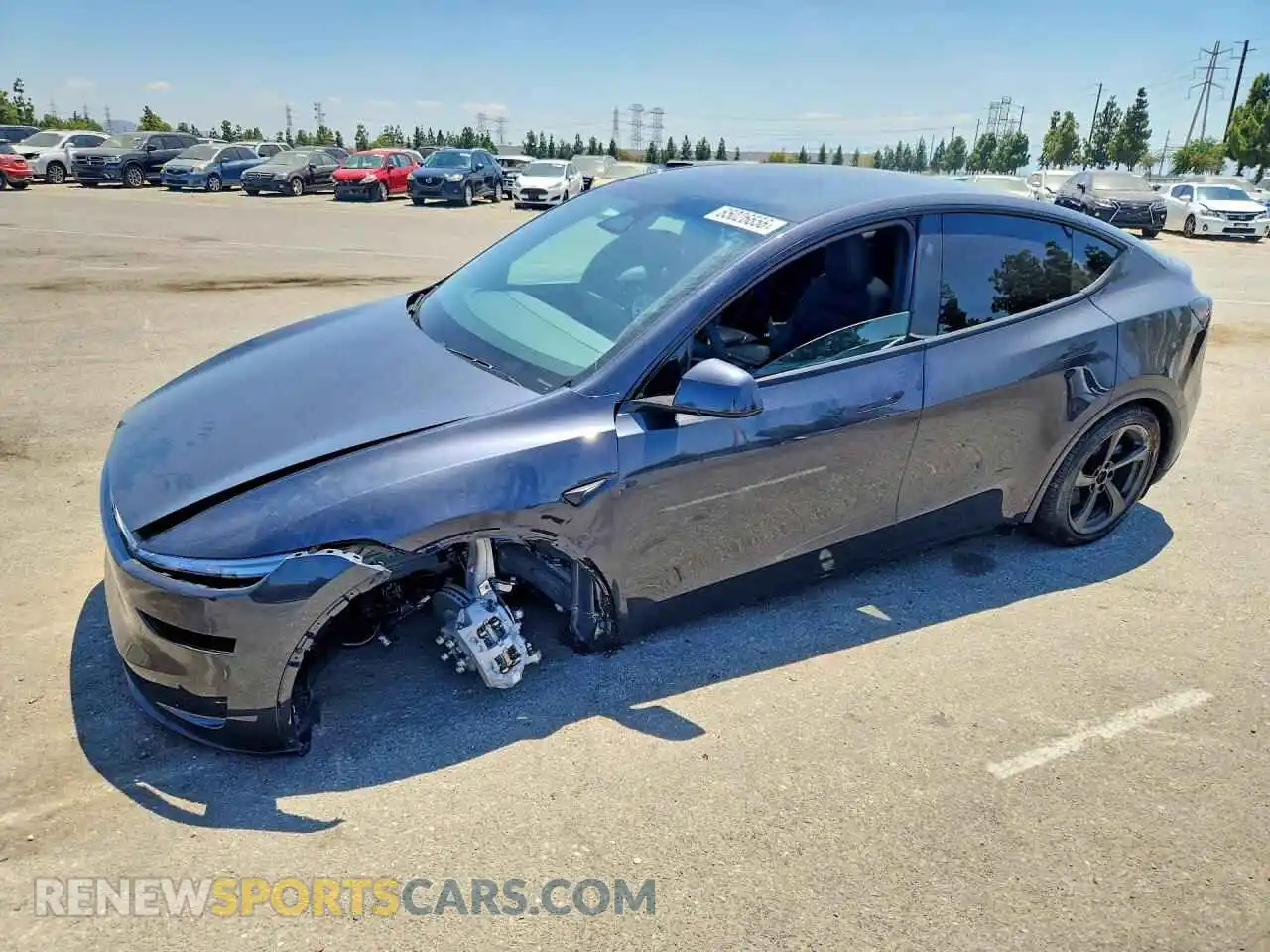 1 Photograph of a damaged car 7SAYGDED6TF649781 TESLA MODEL Y 2026