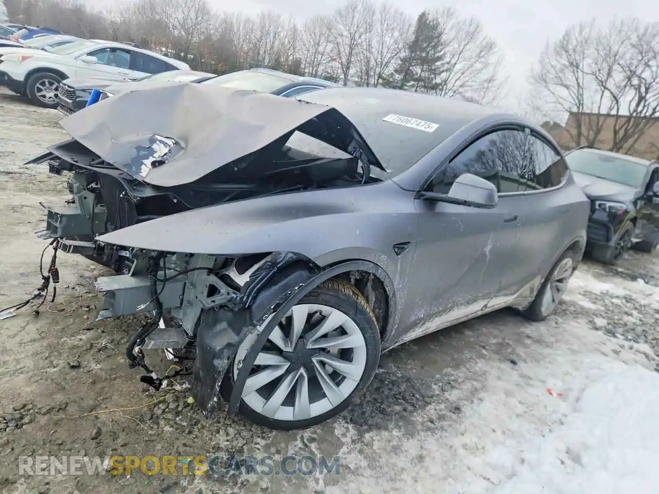 1 fotografías del automóvil dañado 7SAYGDED7TA582363 TESLA MODEL Y 2026