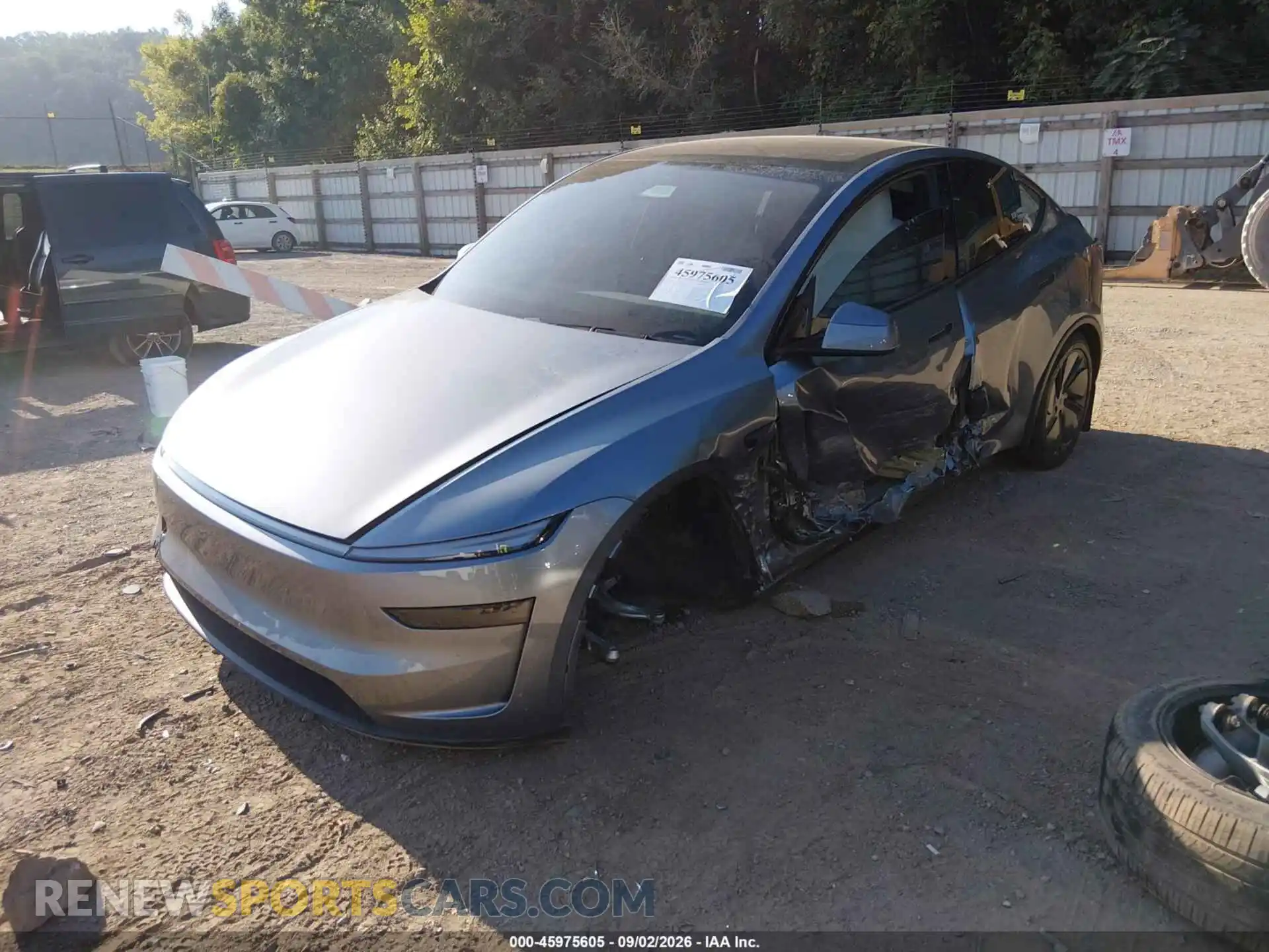 2 Фотография поврежденного автомобиля 7SAYGDED7TA659314 TESLA MODEL Y 2026
