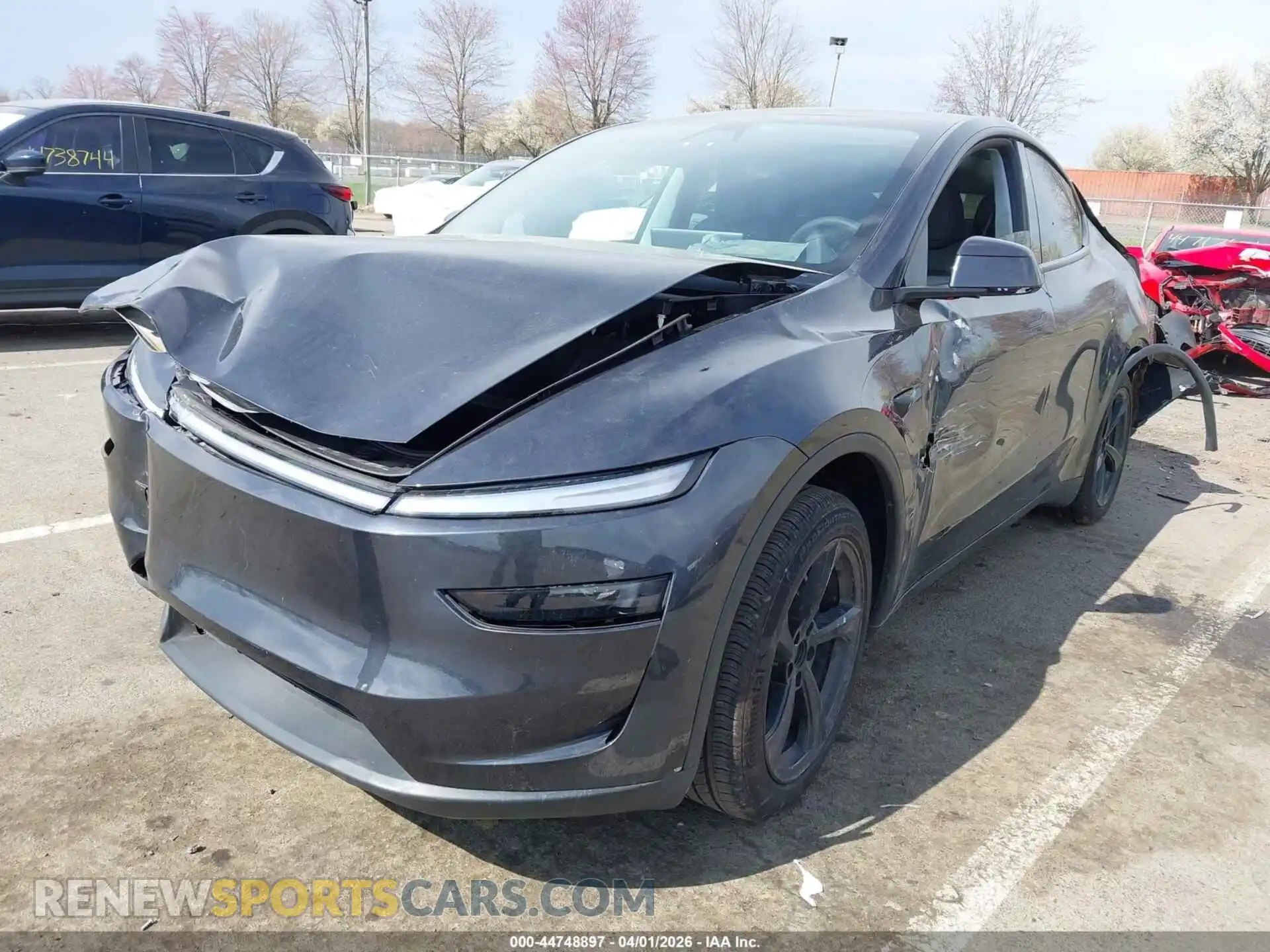 2 Photograph of a damaged car 7SAYGDED7TF376351 TESLA MODEL Y 2026