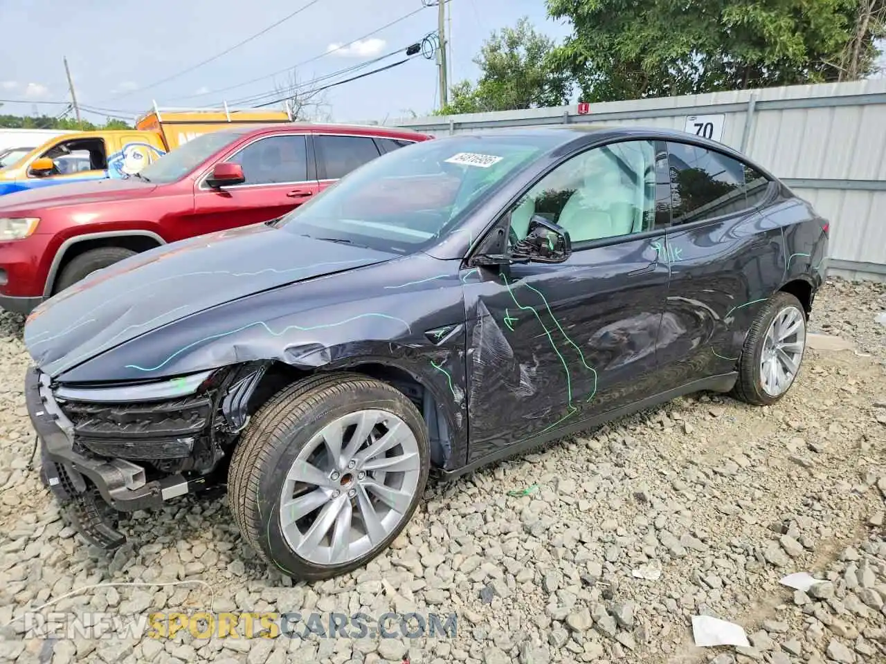 1 Фотография поврежденного автомобиля 7SAYGDED7TF434040 TESLA MODEL Y 2026