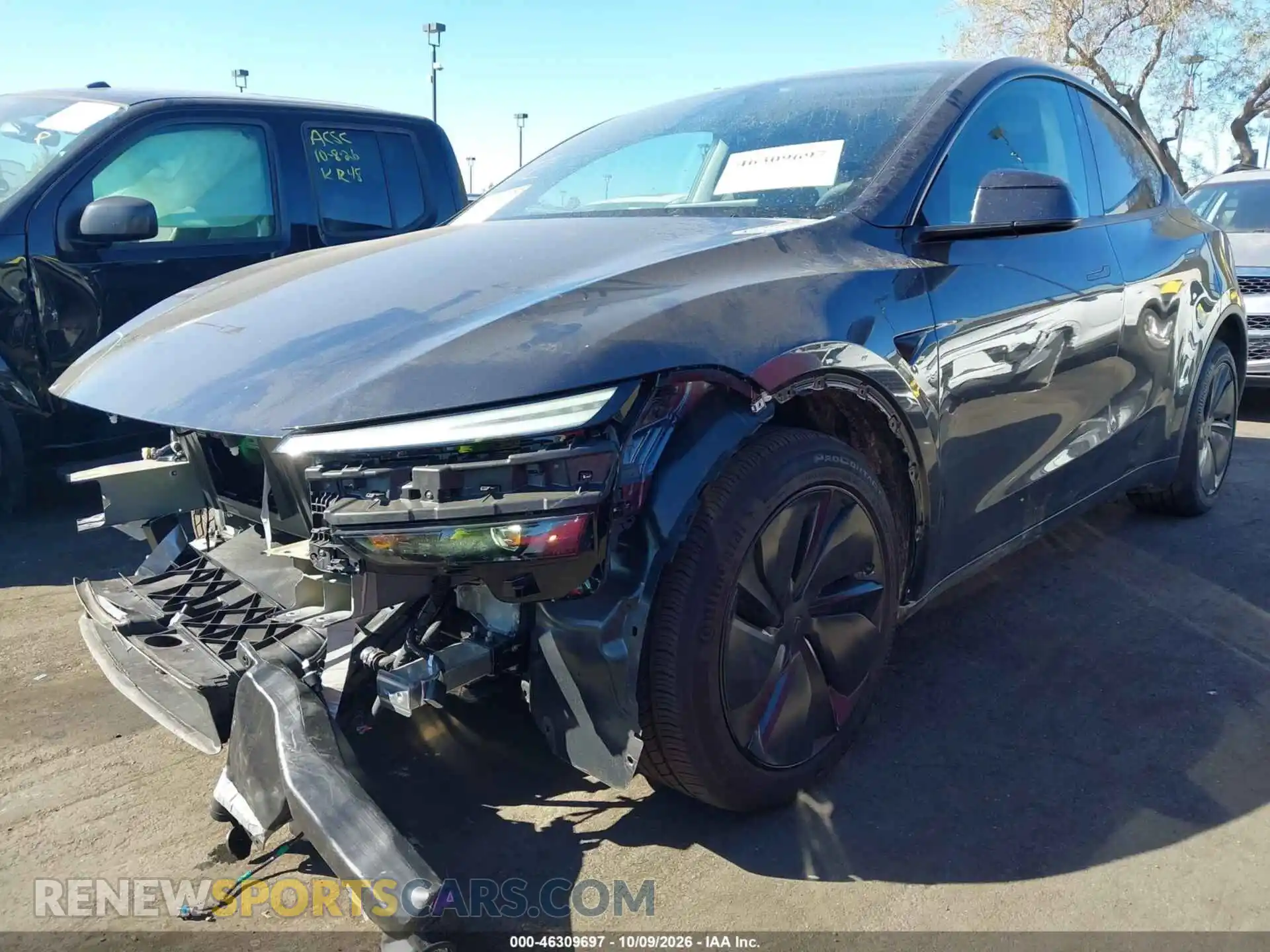 2 Фотография поврежденного автомобиля 7SAYGDED7TF525180 TESLA MODEL Y 2026