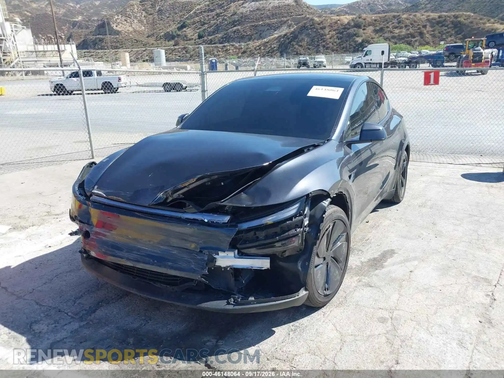 2 Photograph of a damaged car 7SAYGDED7TF525762 TESLA MODEL Y 2026
