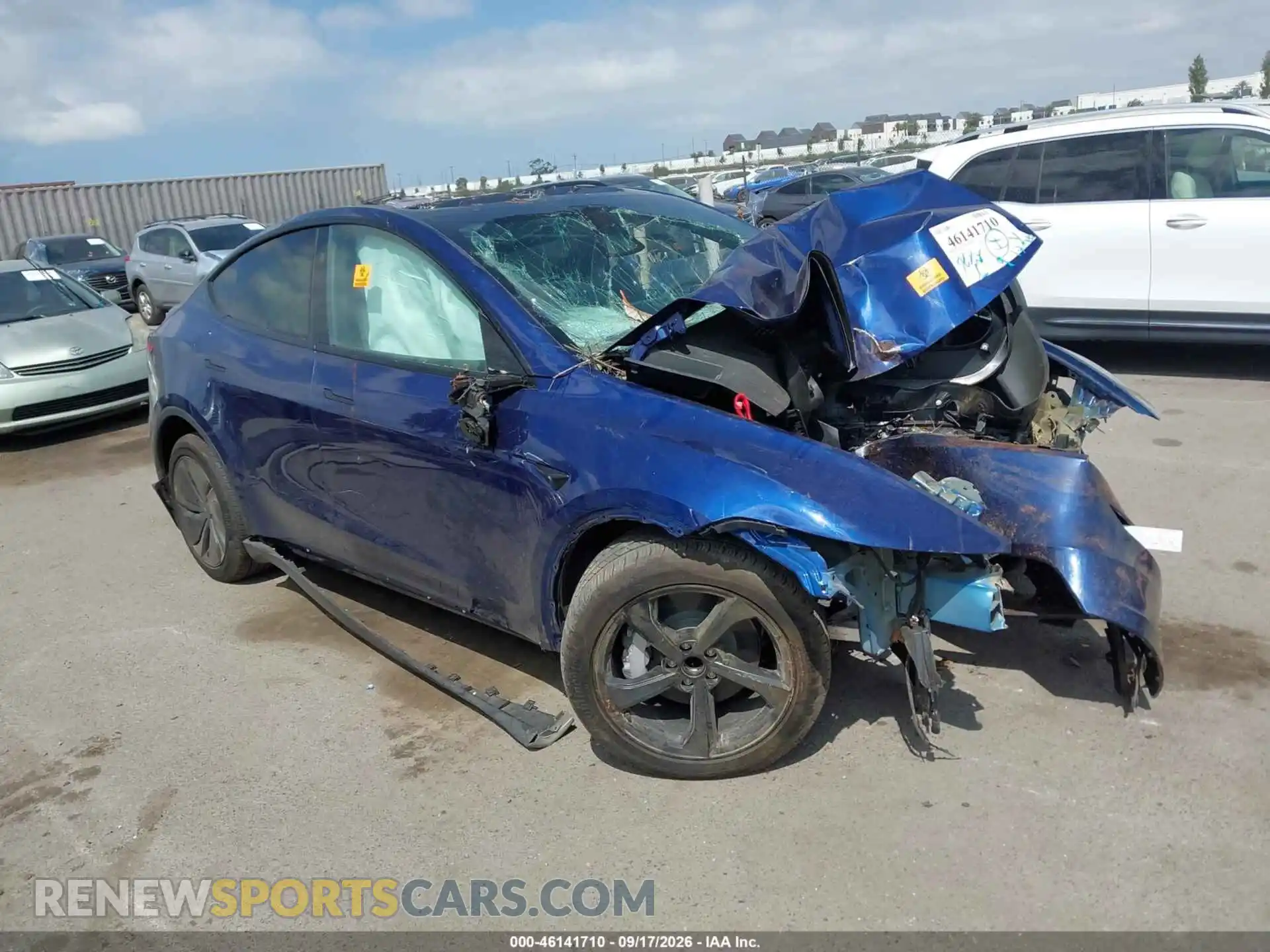 1 Фотография поврежденного автомобиля 7SAYGDED7TF611816 TESLA MODEL Y 2026