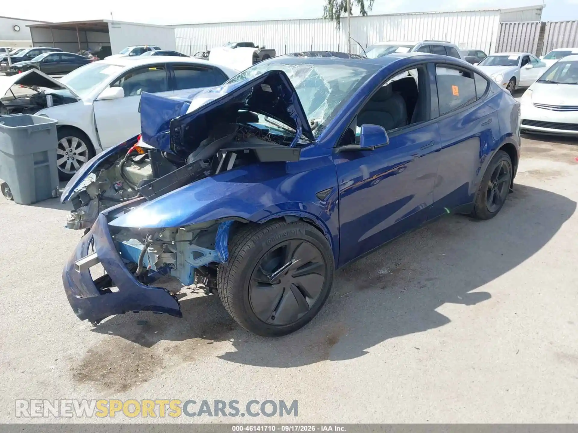 2 Фотография поврежденного автомобиля 7SAYGDED7TF611816 TESLA MODEL Y 2026