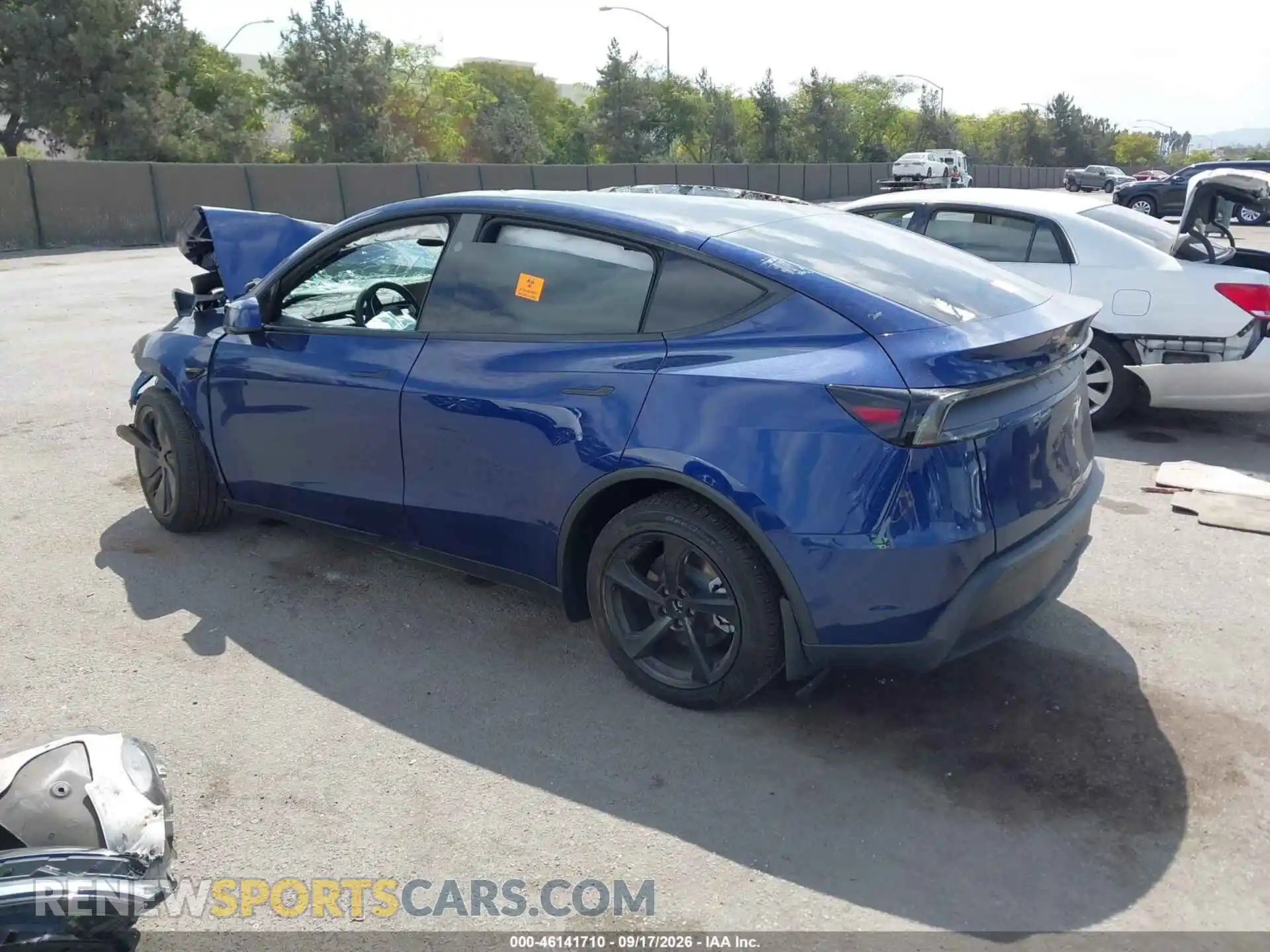 3 Фотография поврежденного автомобиля 7SAYGDED7TF611816 TESLA MODEL Y 2026