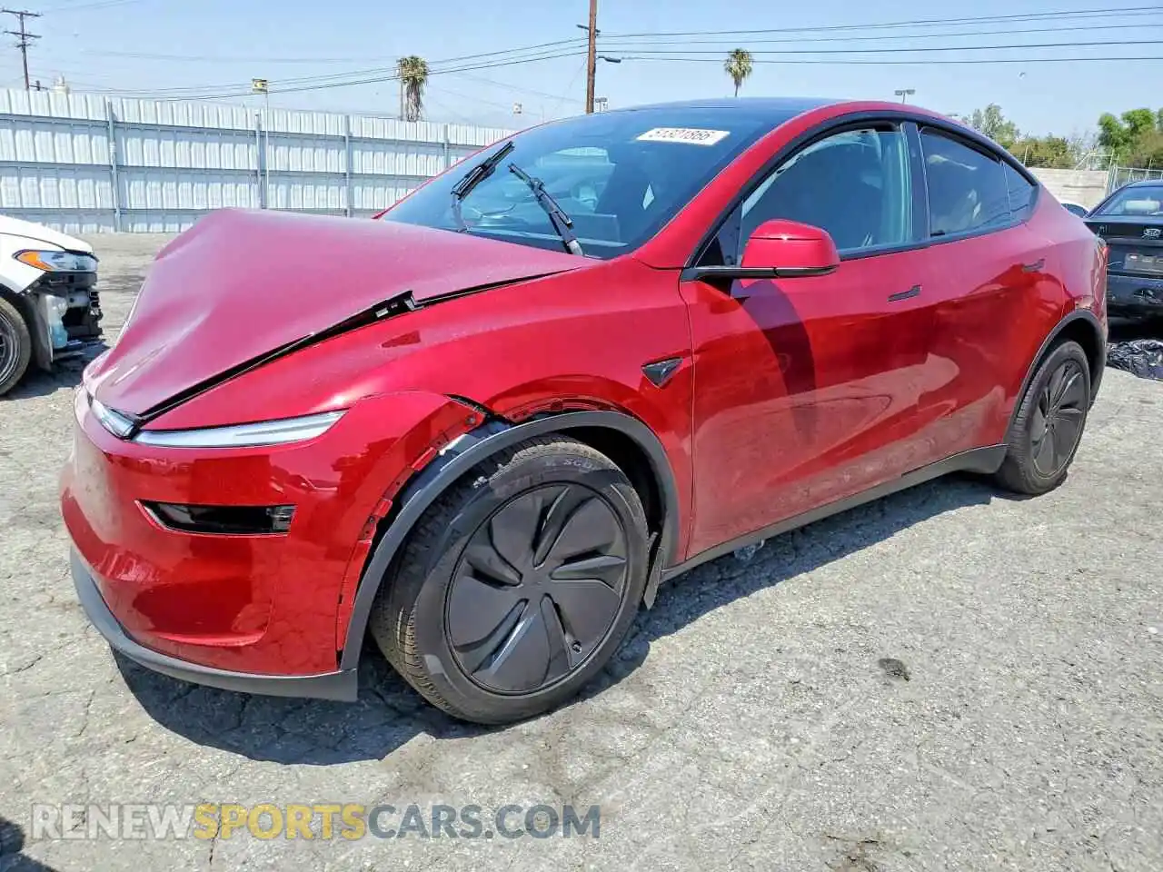 1 Photograph of a damaged car 7SAYGDED7TF615333 TESLA MODEL Y 2026