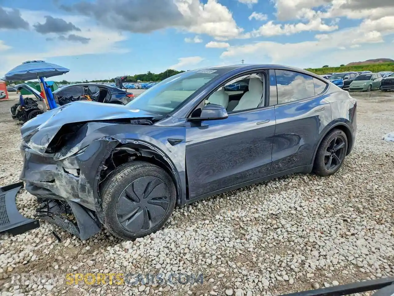 1 fotografías del automóvil dañado 7SAYGDED8TA450891 TESLA MODEL Y 2026