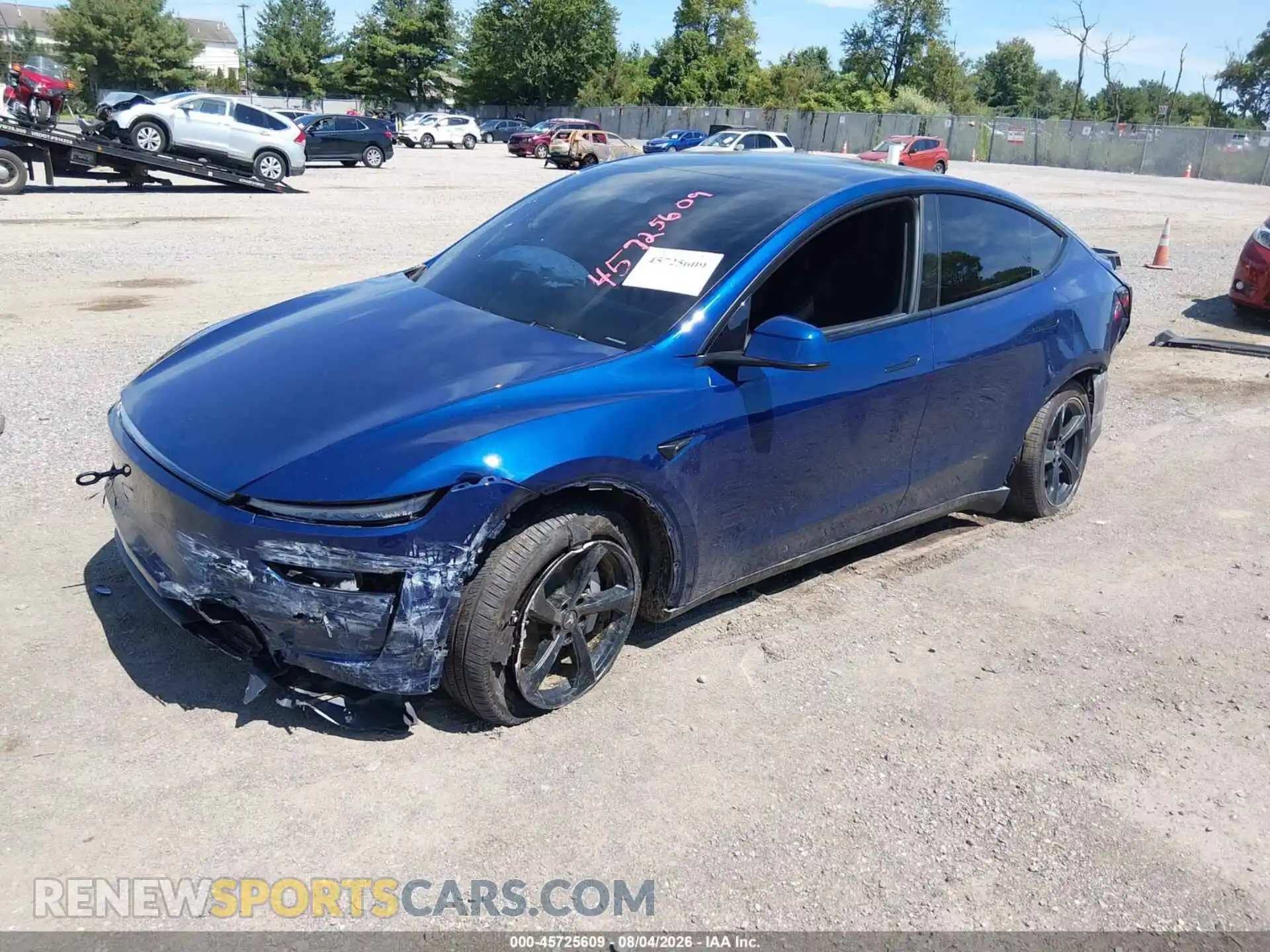 2 Photograph of a damaged car 7SAYGDED8TA647575 TESLA MODEL Y 2026