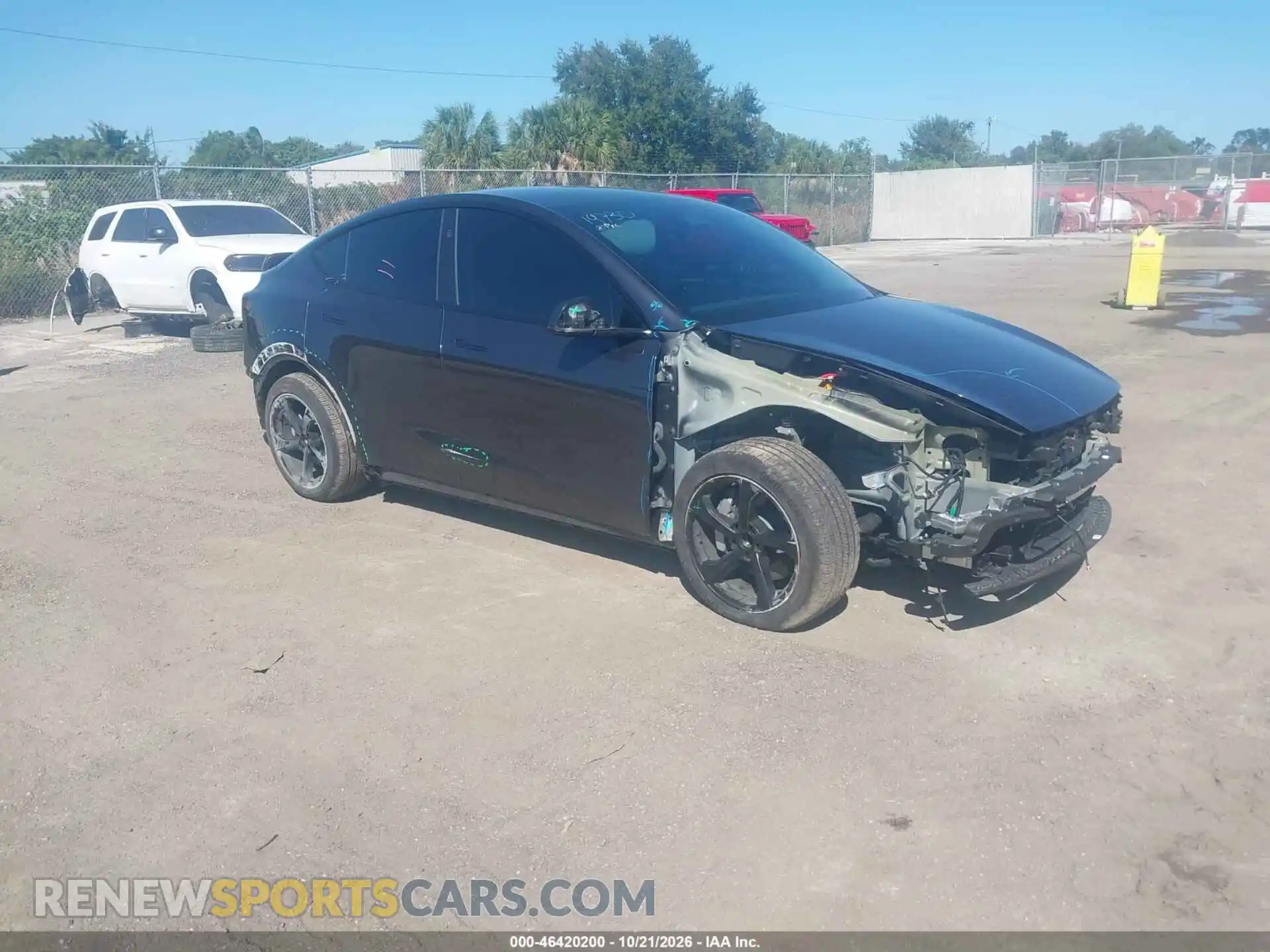 1 fotografías del automóvil dañado 7SAYGDED8TF376732 TESLA MODEL Y 2026