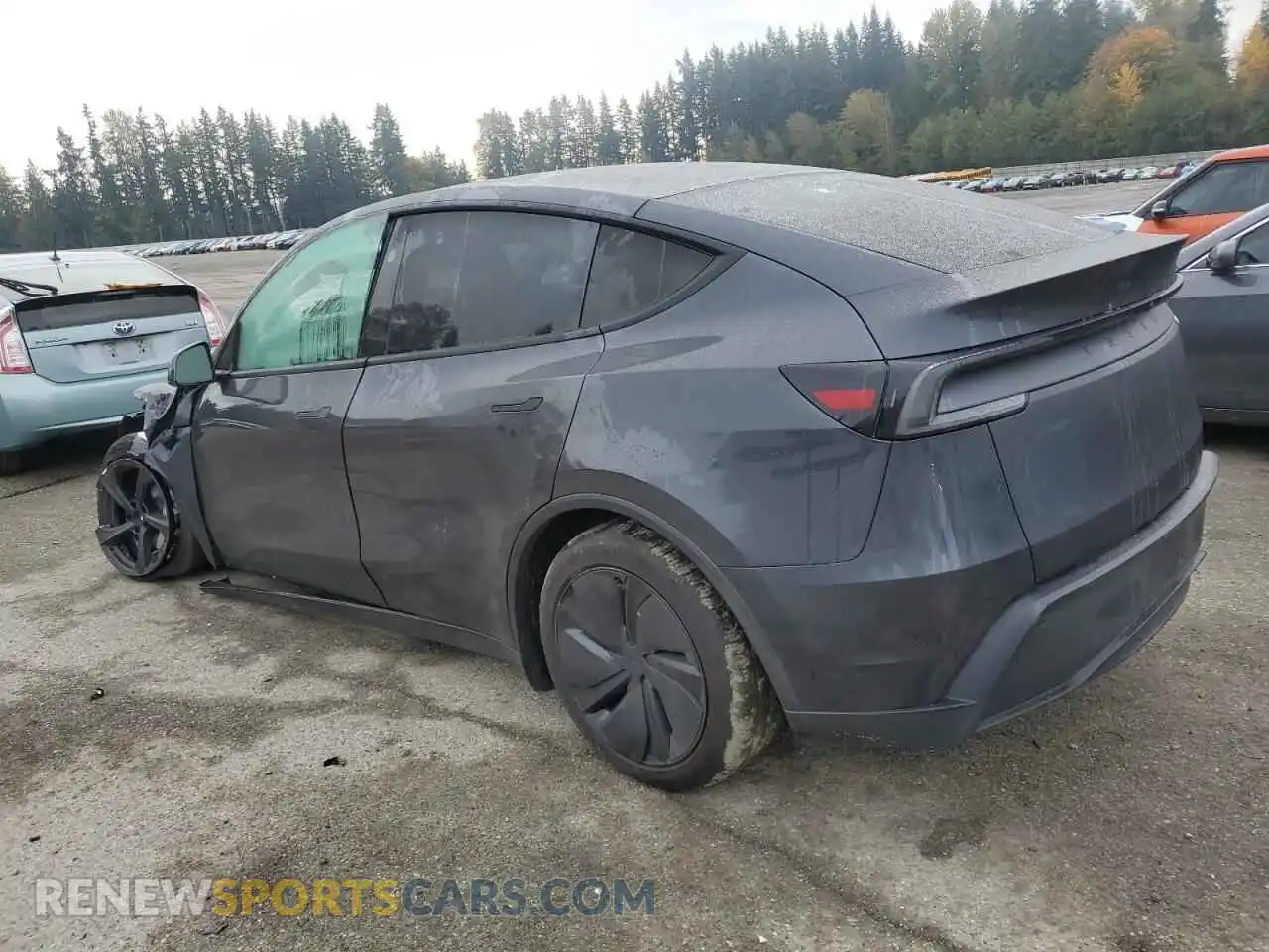 2 Photograph of a damaged car 7SAYGDED8TF389450 TESLA MODEL Y 2026