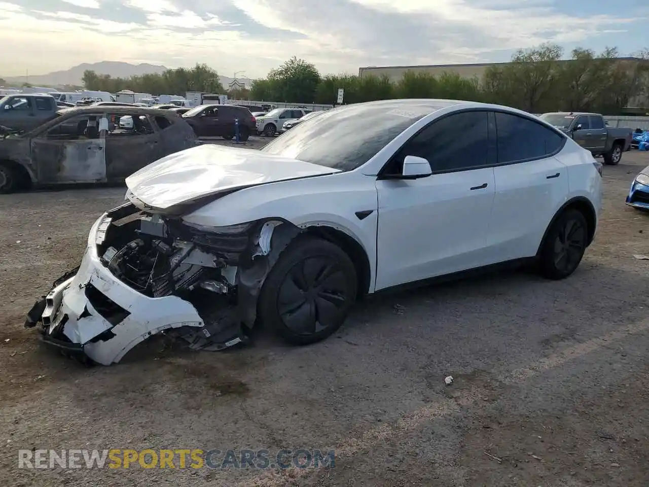 1 Photograph of a damaged car 7SAYGDED8TF404996 TESLA MODEL Y 2026