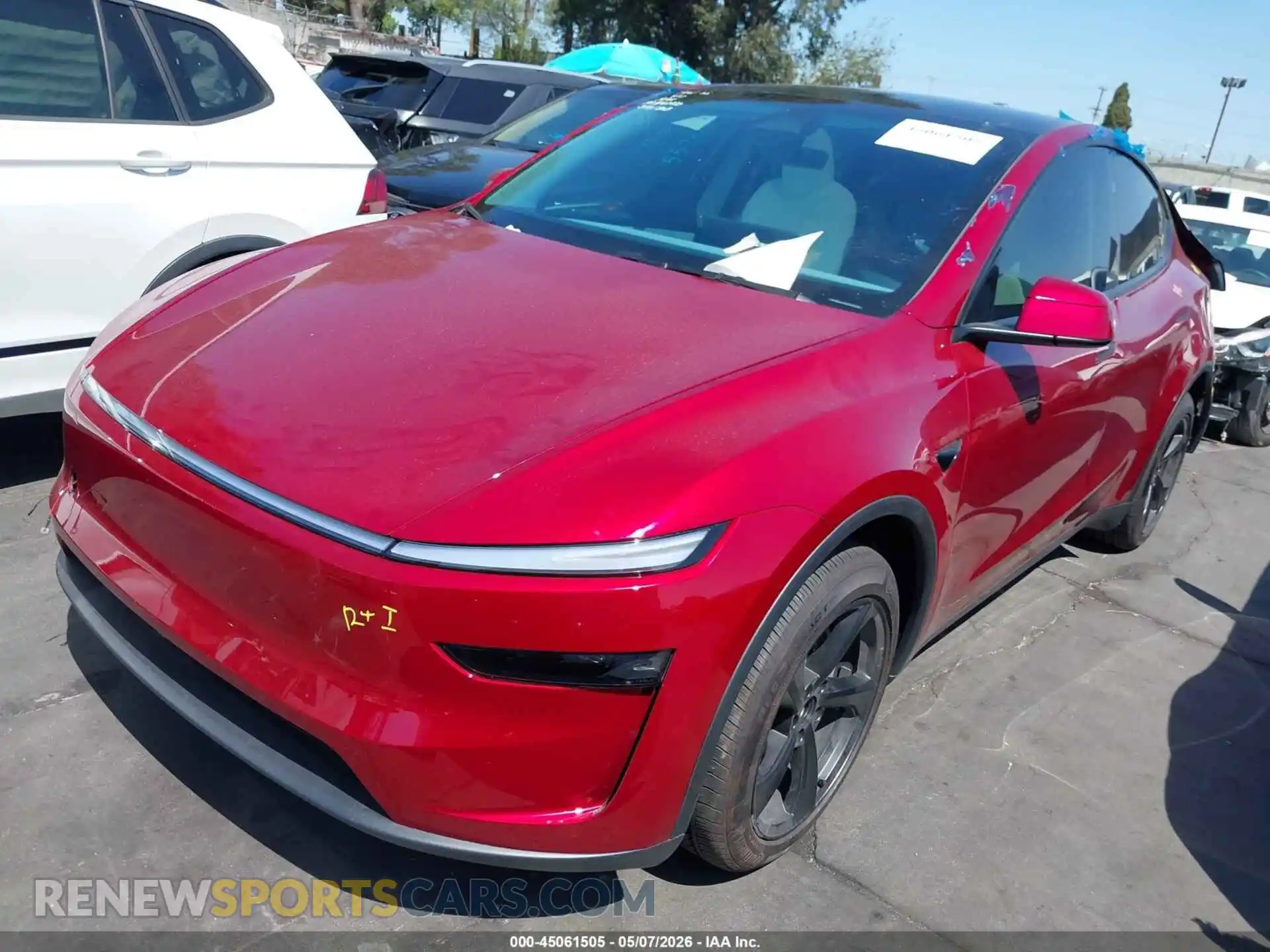 2 Photograph of a damaged car 7SAYGDED8TF405761 TESLA MODEL Y 2026