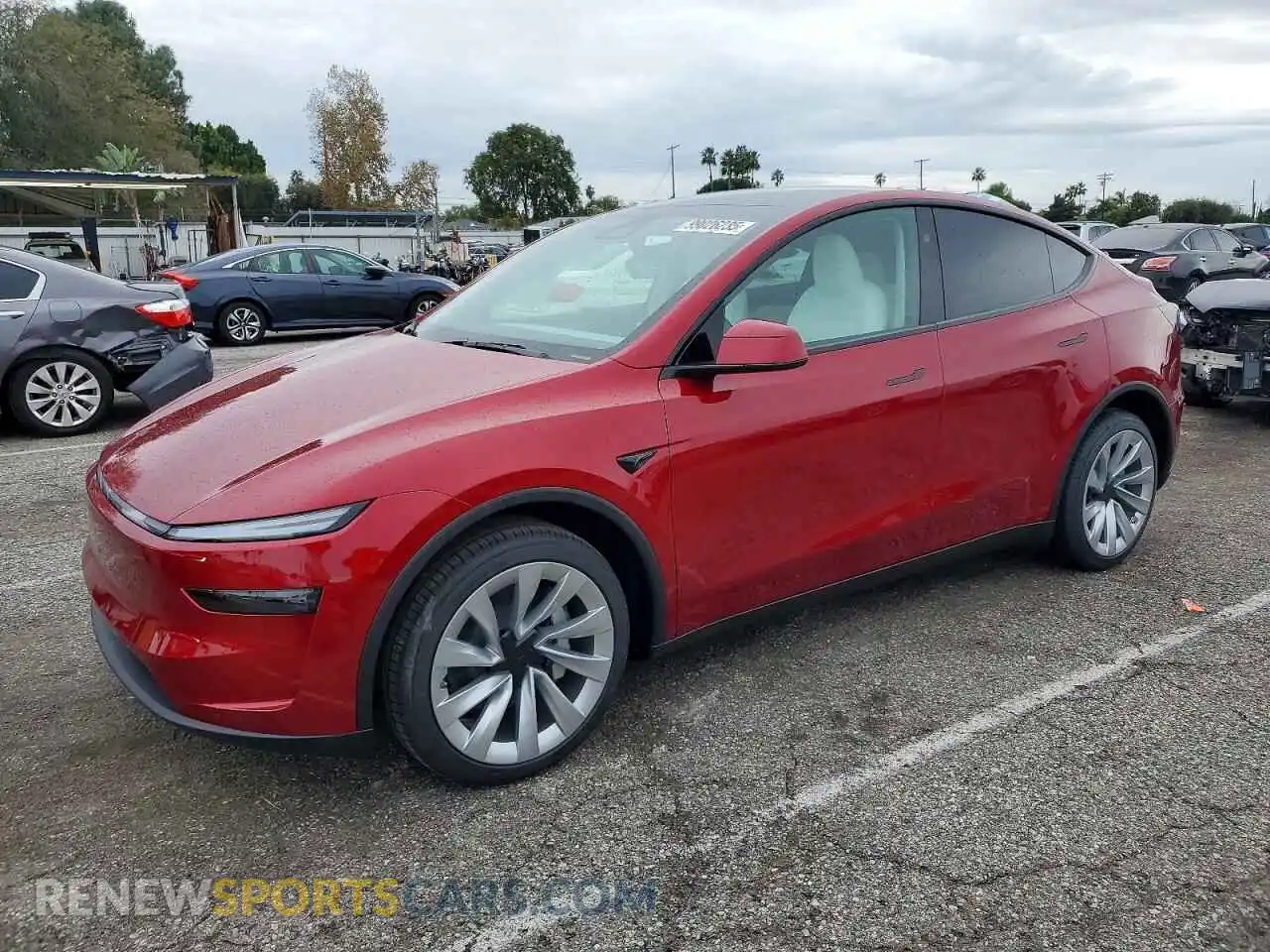1 Фотография поврежденного автомобиля 7SAYGDED8TF559080 TESLA MODEL Y 2026