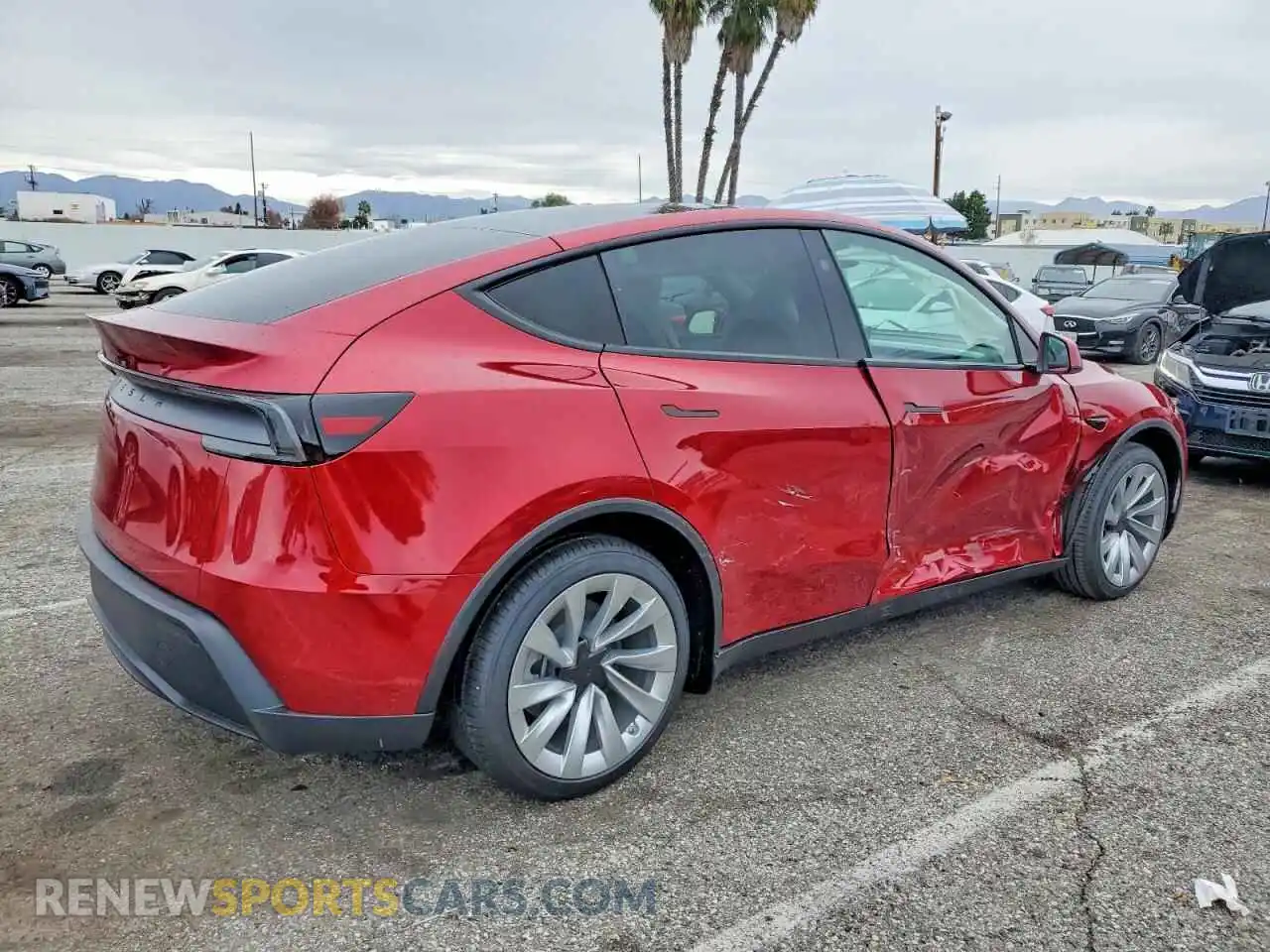 3 Фотография поврежденного автомобиля 7SAYGDED8TF559080 TESLA MODEL Y 2026