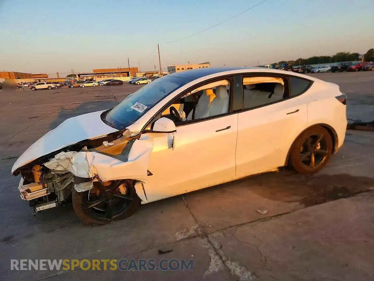 1 Photograph of a damaged car 7SAYGDED9TA455016 TESLA MODEL Y 2026