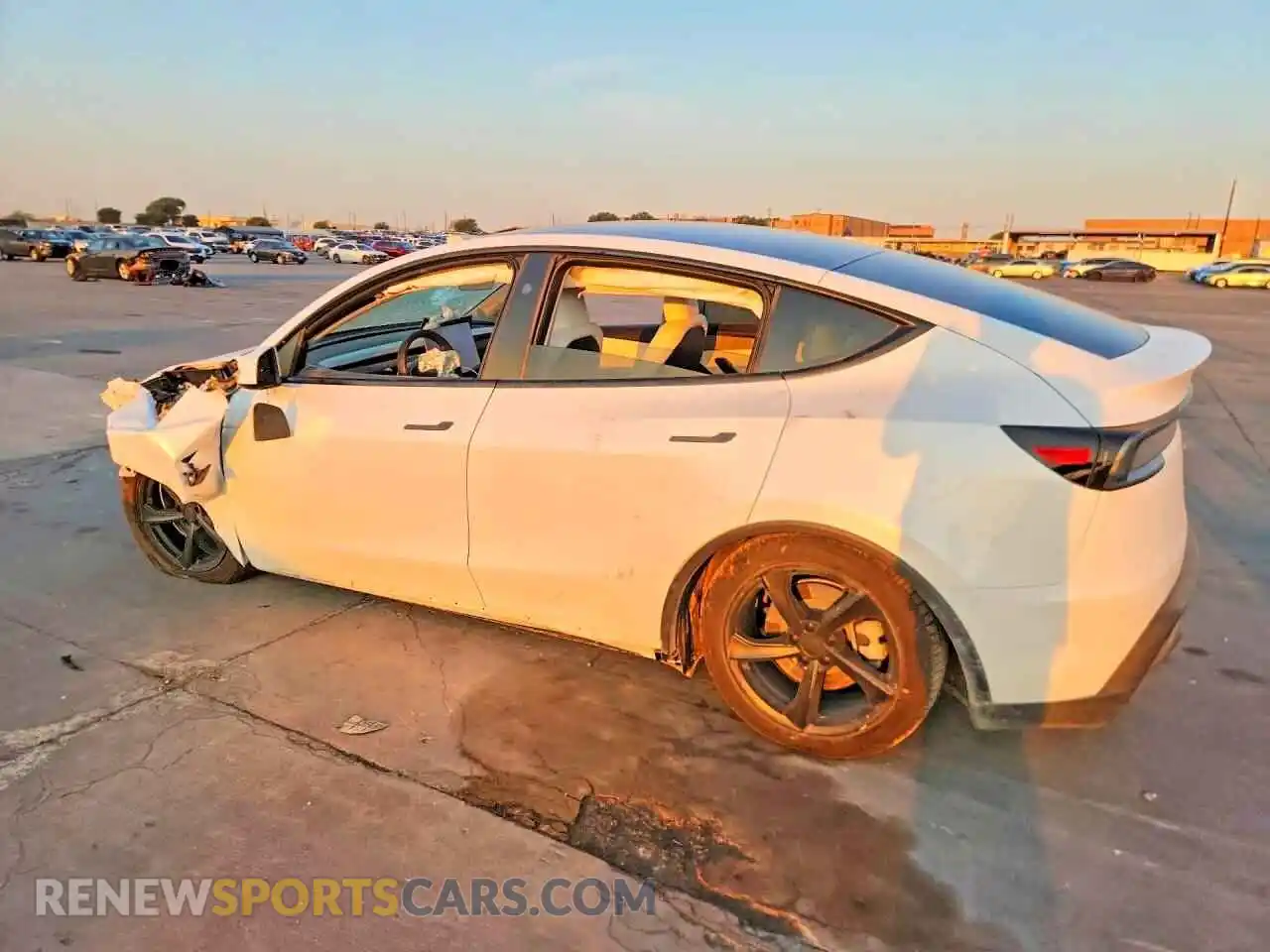 2 Photograph of a damaged car 7SAYGDED9TA455016 TESLA MODEL Y 2026