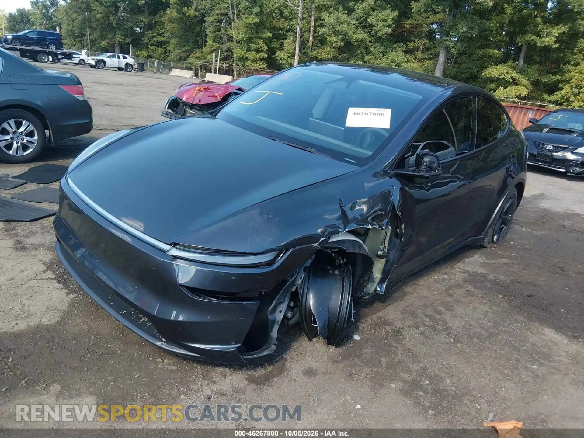2 Фотография поврежденного автомобиля 7SAYGDED9TA477677 TESLA MODEL Y 2026
