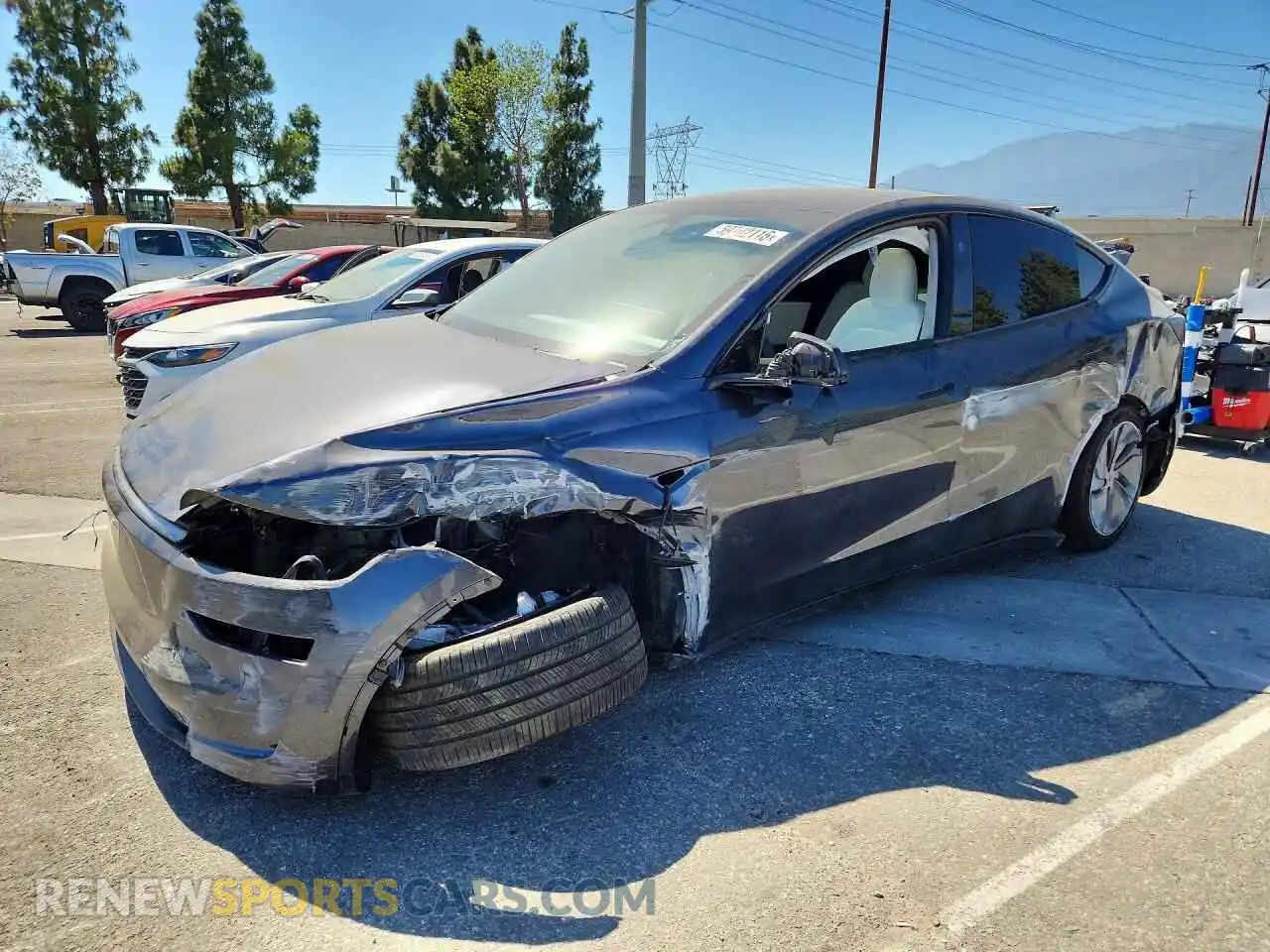 1 Фотография поврежденного автомобиля 7SAYGDED9TA586298 TESLA MODEL Y 2026