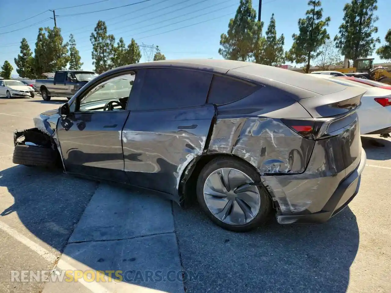 2 Фотография поврежденного автомобиля 7SAYGDED9TA586298 TESLA MODEL Y 2026