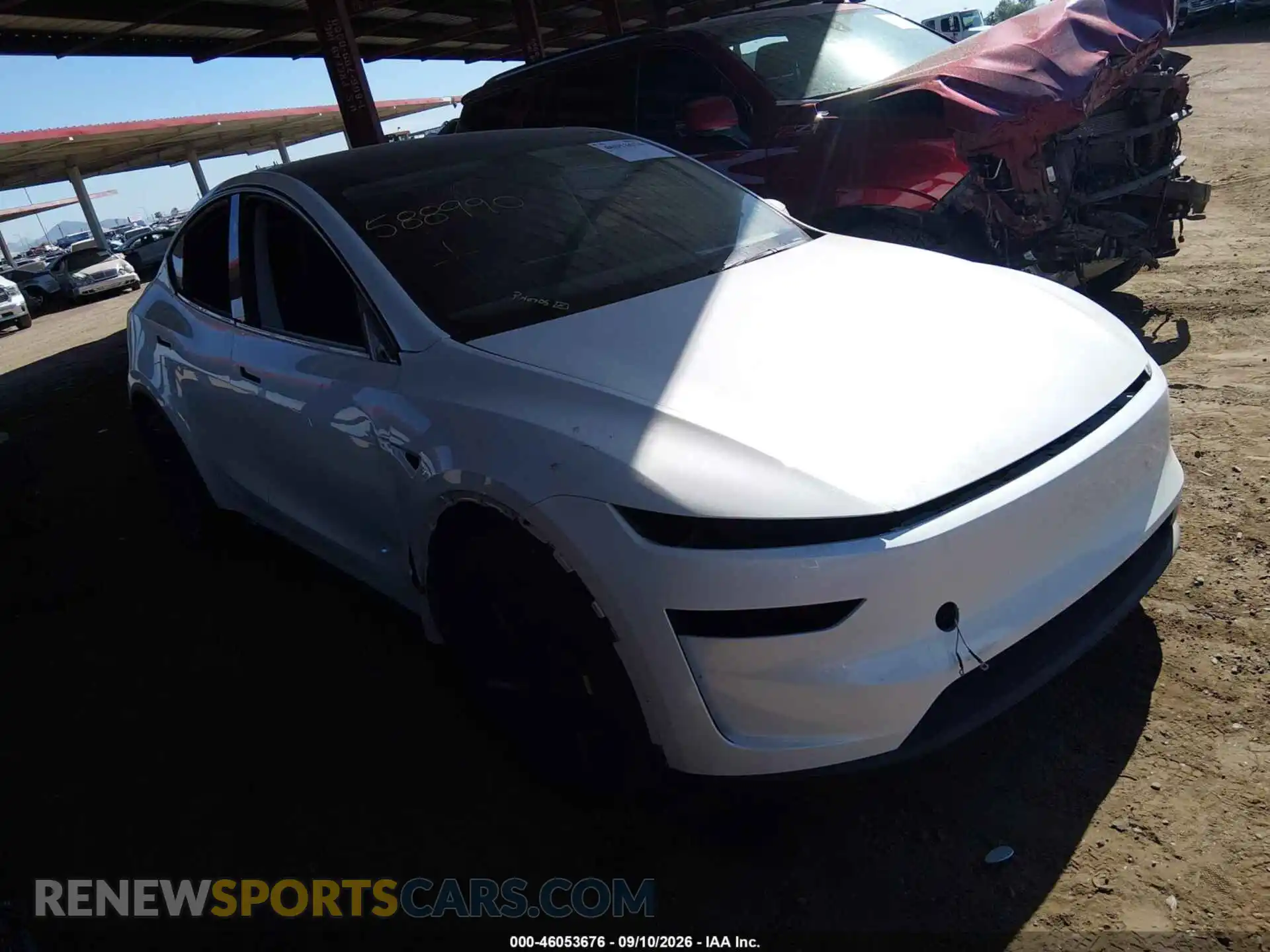 1 Фотография поврежденного автомобиля 7SAYGDED9TA588990 TESLA MODEL Y 2026