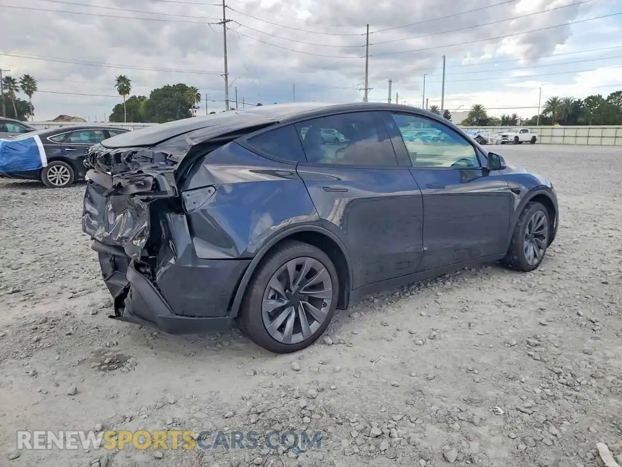 3 Фотография поврежденного автомобиля 7SAYGDED9TA707749 TESLA MODEL Y 2026