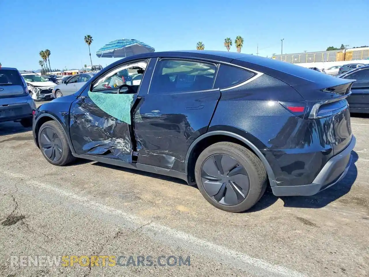 2 Photograph of a damaged car 7SAYGDED9TF444911 TESLA MODEL Y 2026