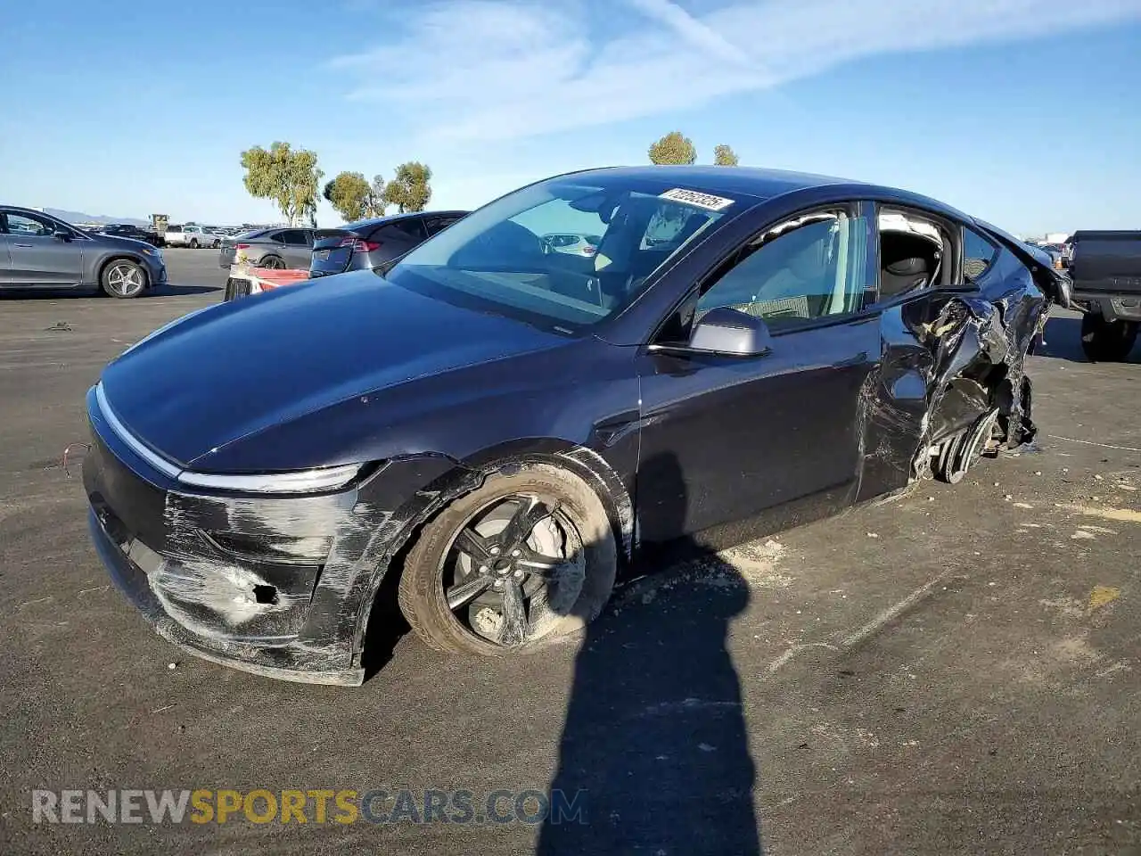 1 Photograph of a damaged car 7SAYGDED9TF542319 TESLA MODEL Y 2026