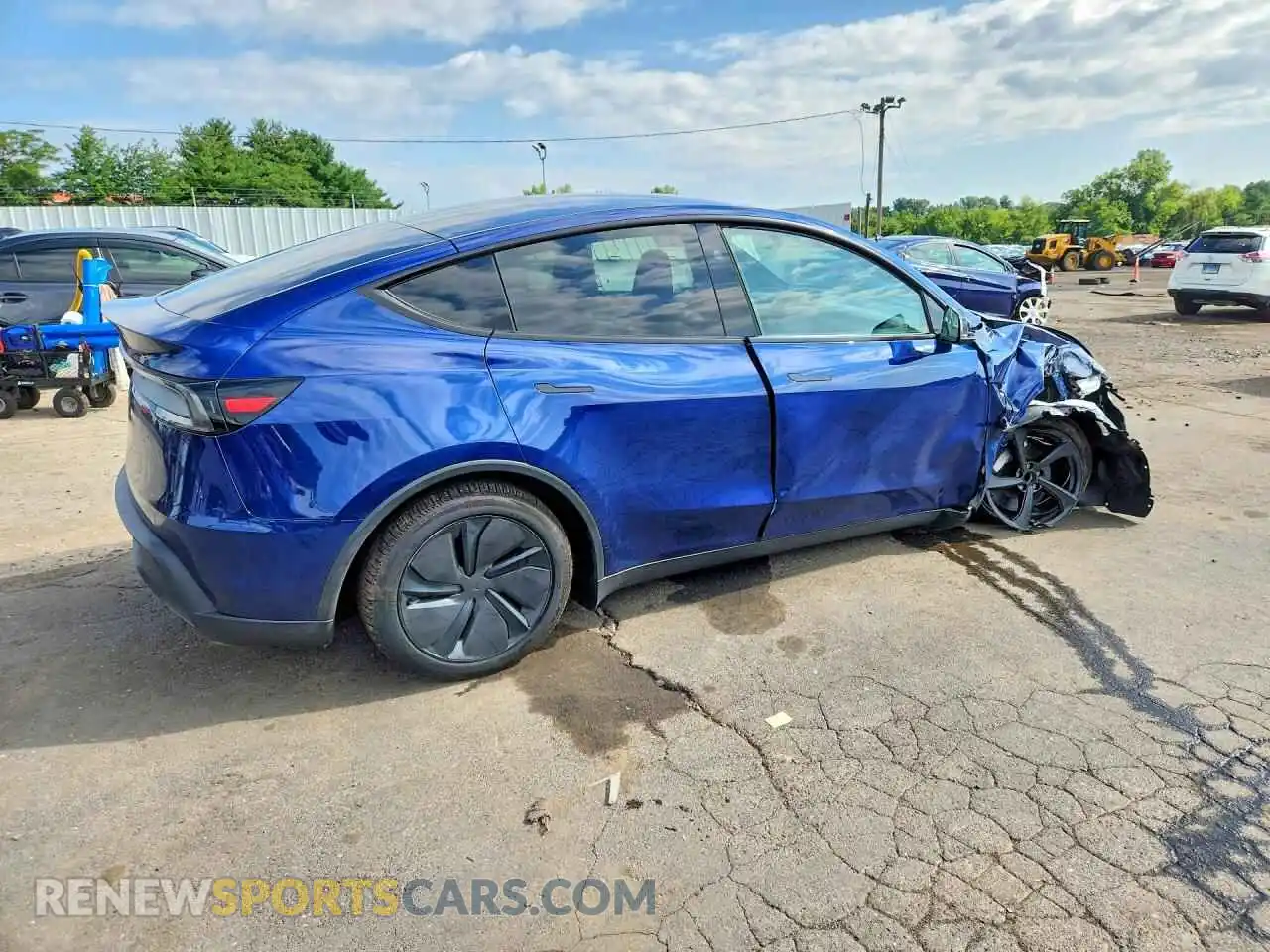 3 Photograph of a damaged car 7SAYGDEDXTA663437 TESLA MODEL Y 2026