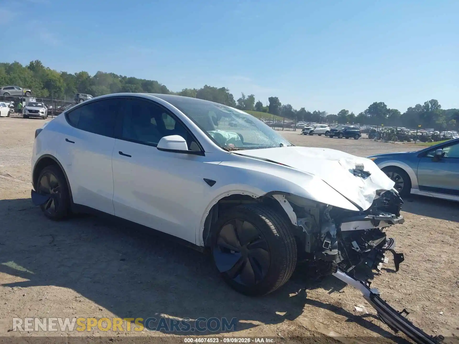 1 Photograph of a damaged car 7SAYGDEDXTA674597 TESLA MODEL Y 2026