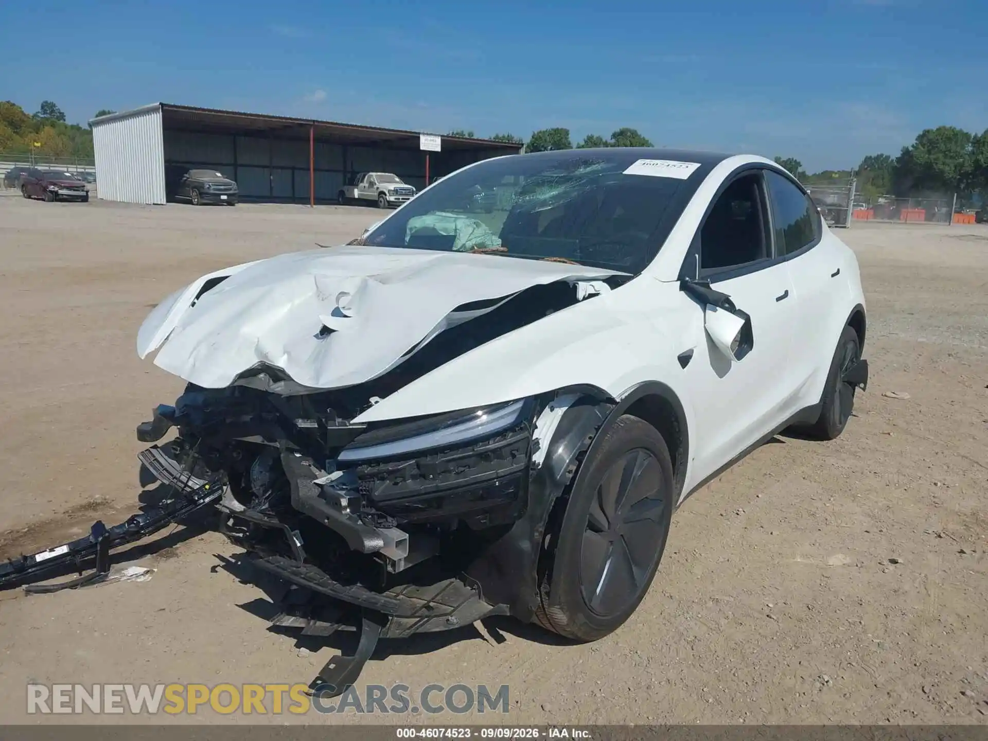 2 Photograph of a damaged car 7SAYGDEDXTA674597 TESLA MODEL Y 2026