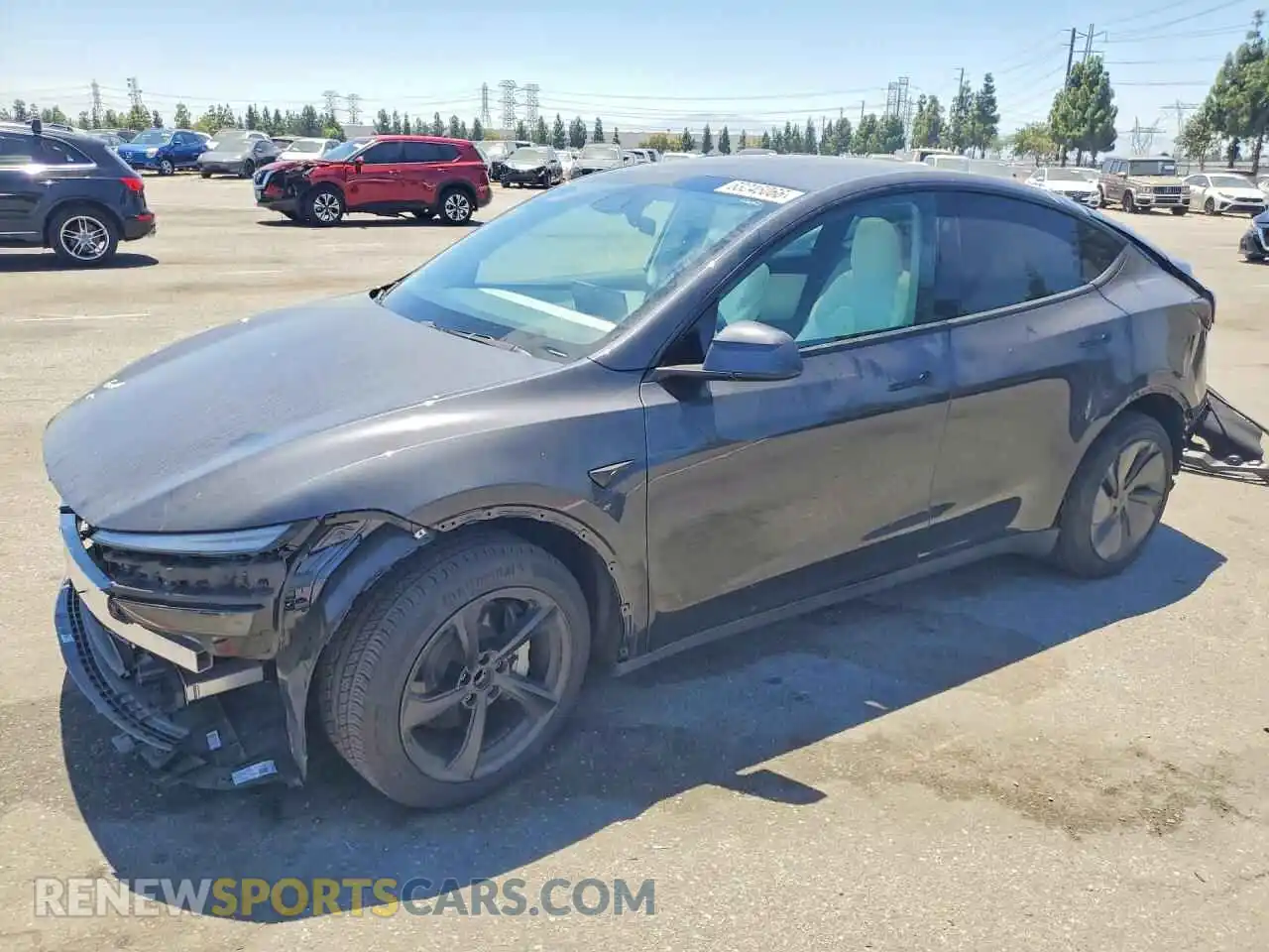 1 Photograph of a damaged car 7SAYGDEDXTF415367 TESLA MODEL Y 2026
