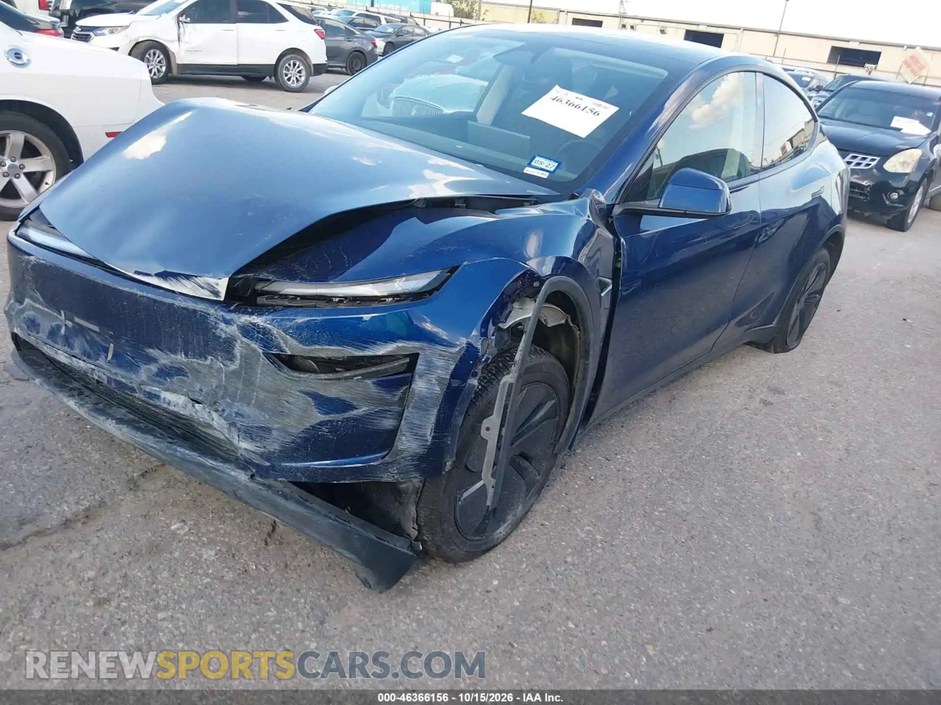 2 Photograph of a damaged car 7SAYGDEE0TA405808 TESLA MODEL Y 2026