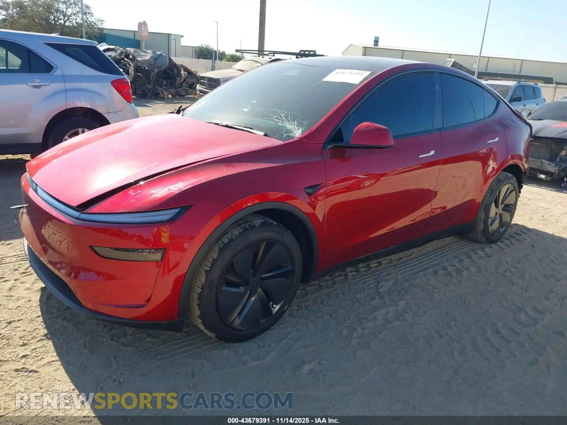 2 Photograph of a damaged car 7SAYGDEE0TA413858 TESLA MODEL Y 2026