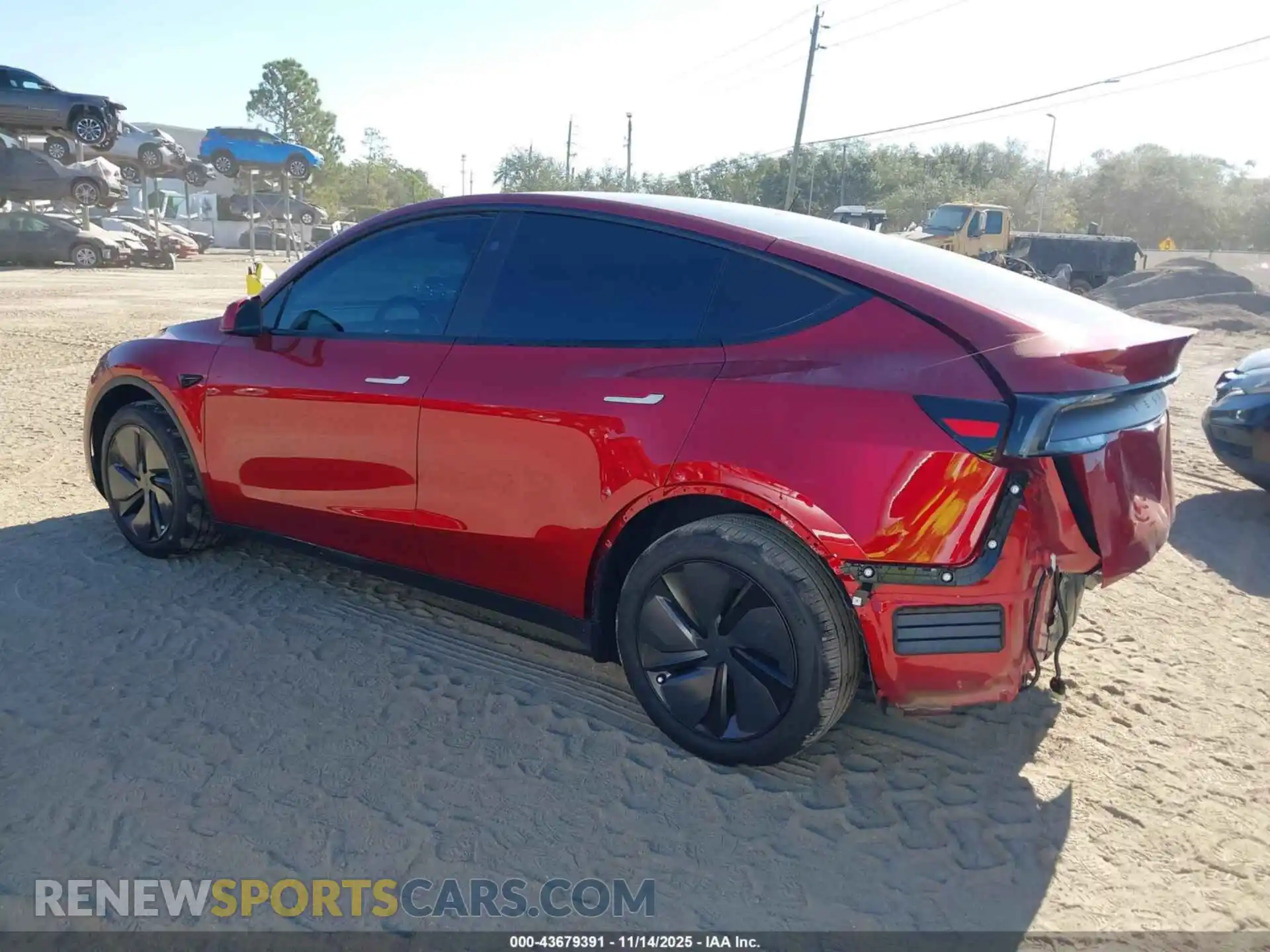 3 Photograph of a damaged car 7SAYGDEE0TA413858 TESLA MODEL Y 2026