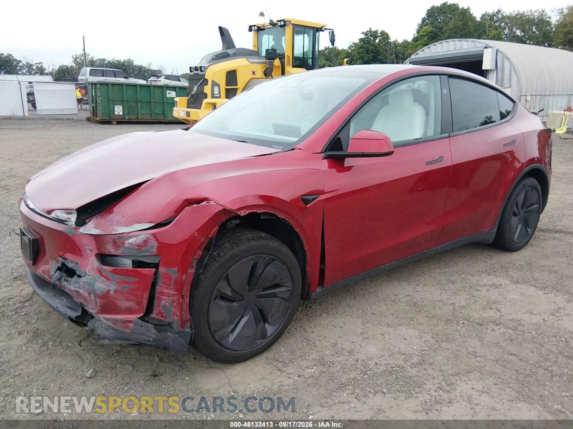 2 Photograph of a damaged car 7SAYGDEE0TA475132 TESLA MODEL Y 2026