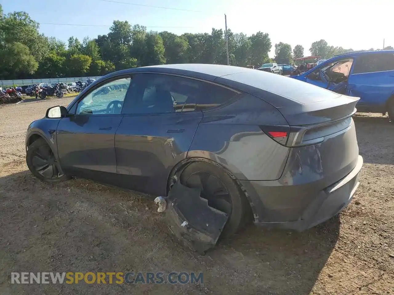 2 fotografías del automóvil dañado 7SAYGDEE0TA583301 TESLA MODEL Y 2026